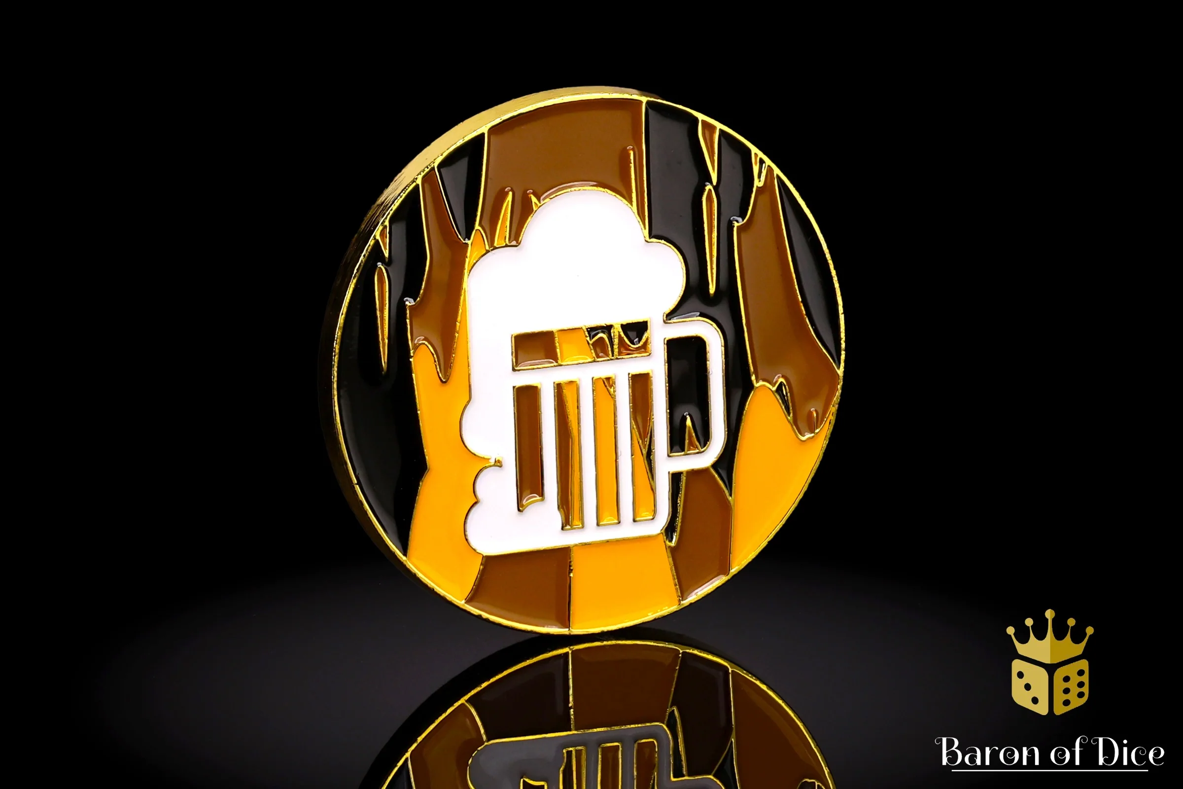 40mm Objective Coin | Beer Mug