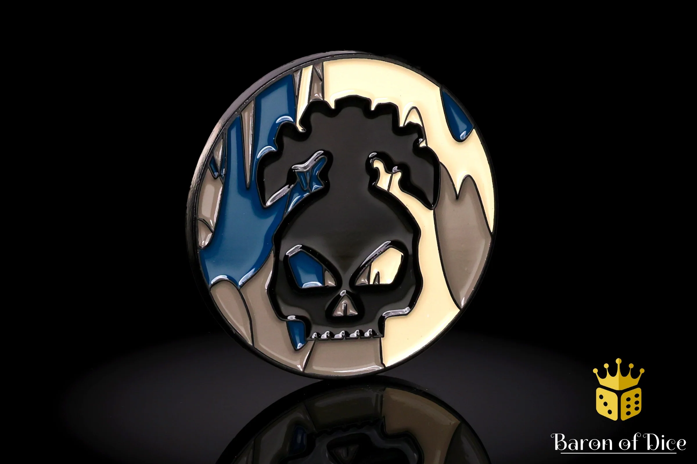 40mm Objective Coin | Necromantic Skeleton
