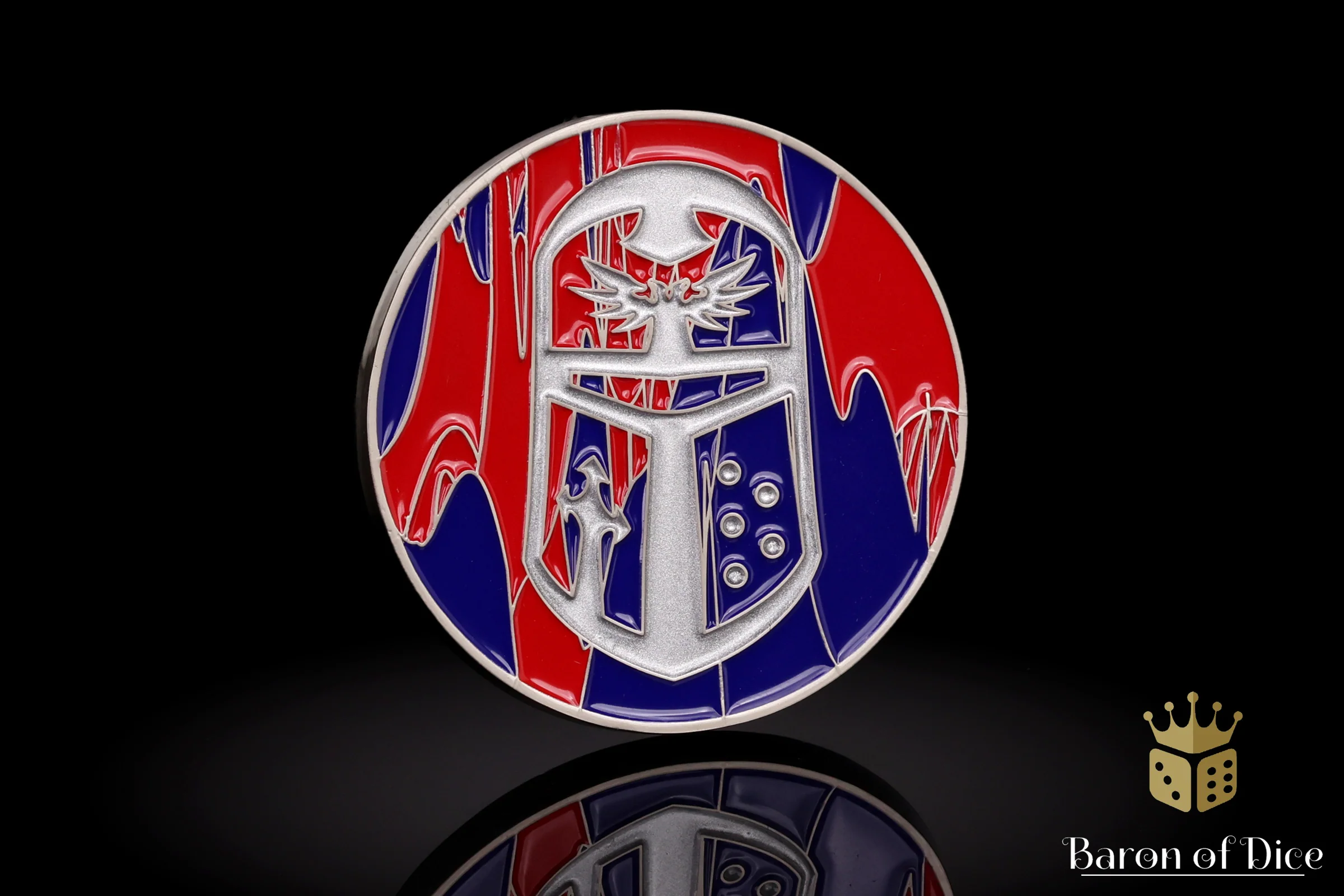 40mm Objective Coin | Imperial Helm