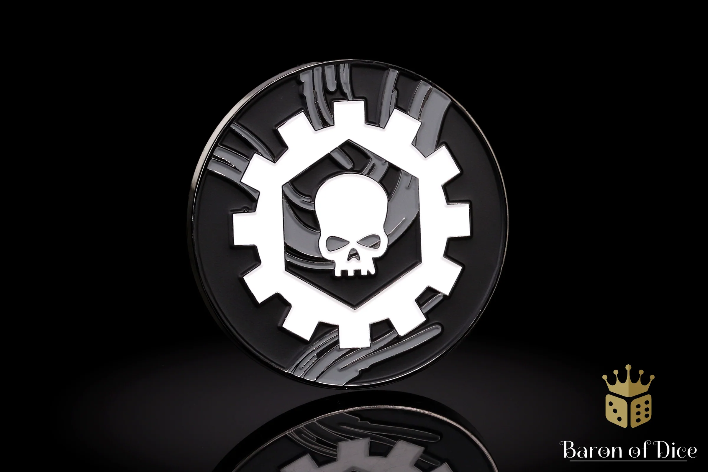40mm Objective Coin | Iron Cog