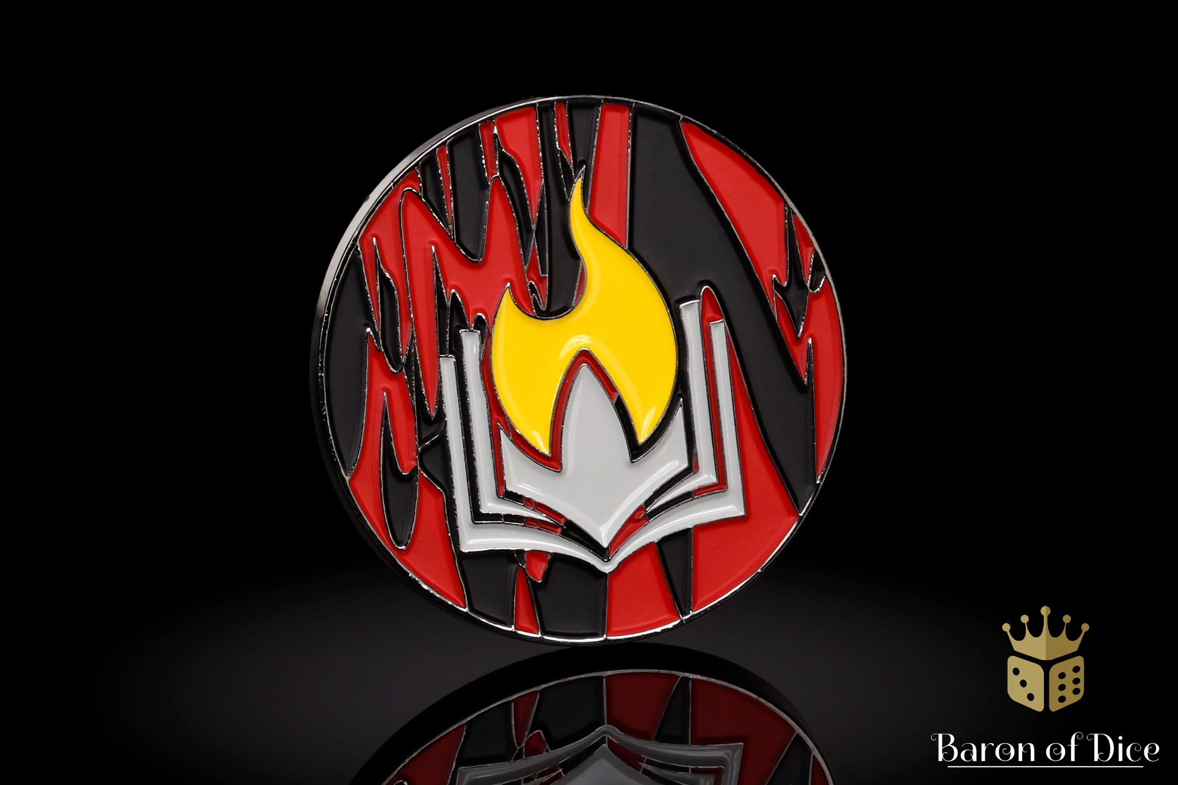 40mm Objective Coin | Scorched Book