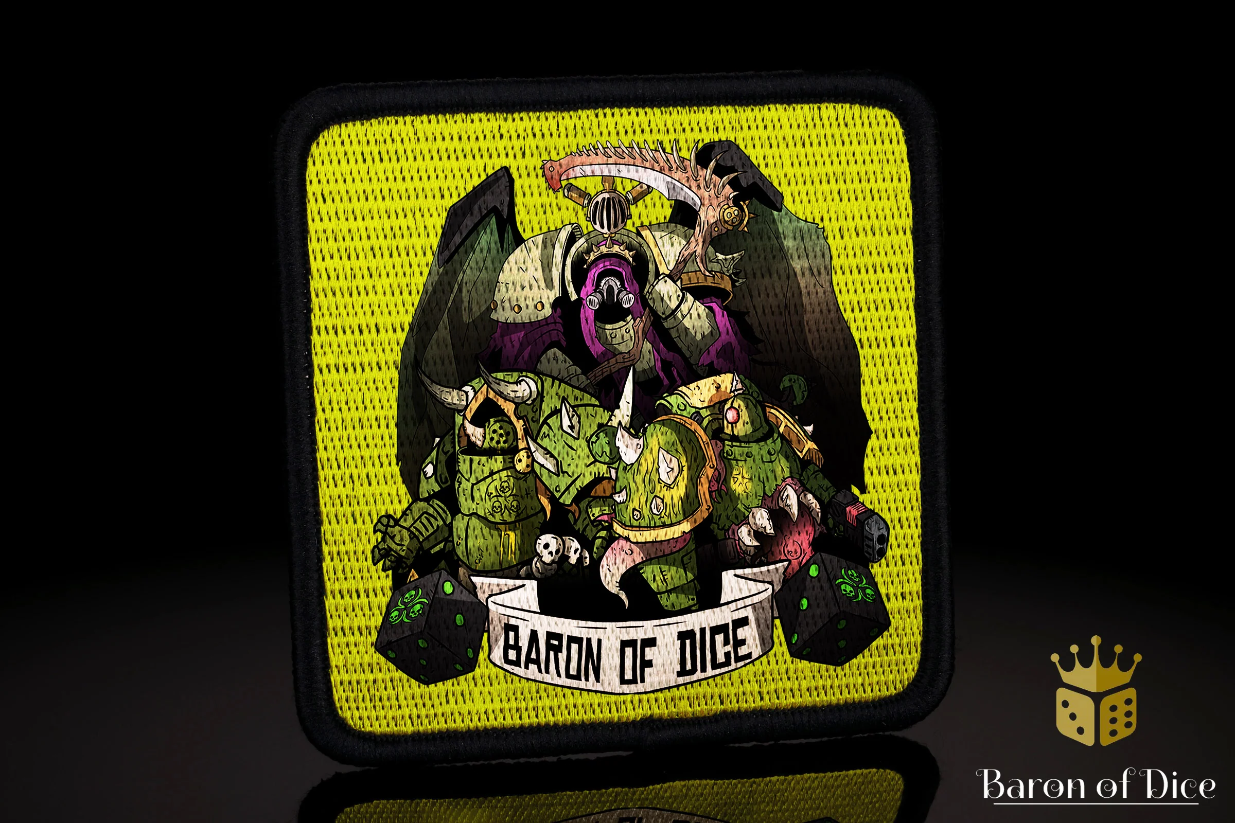 Plague | Baron's Bag Compatible | Velcro Patches