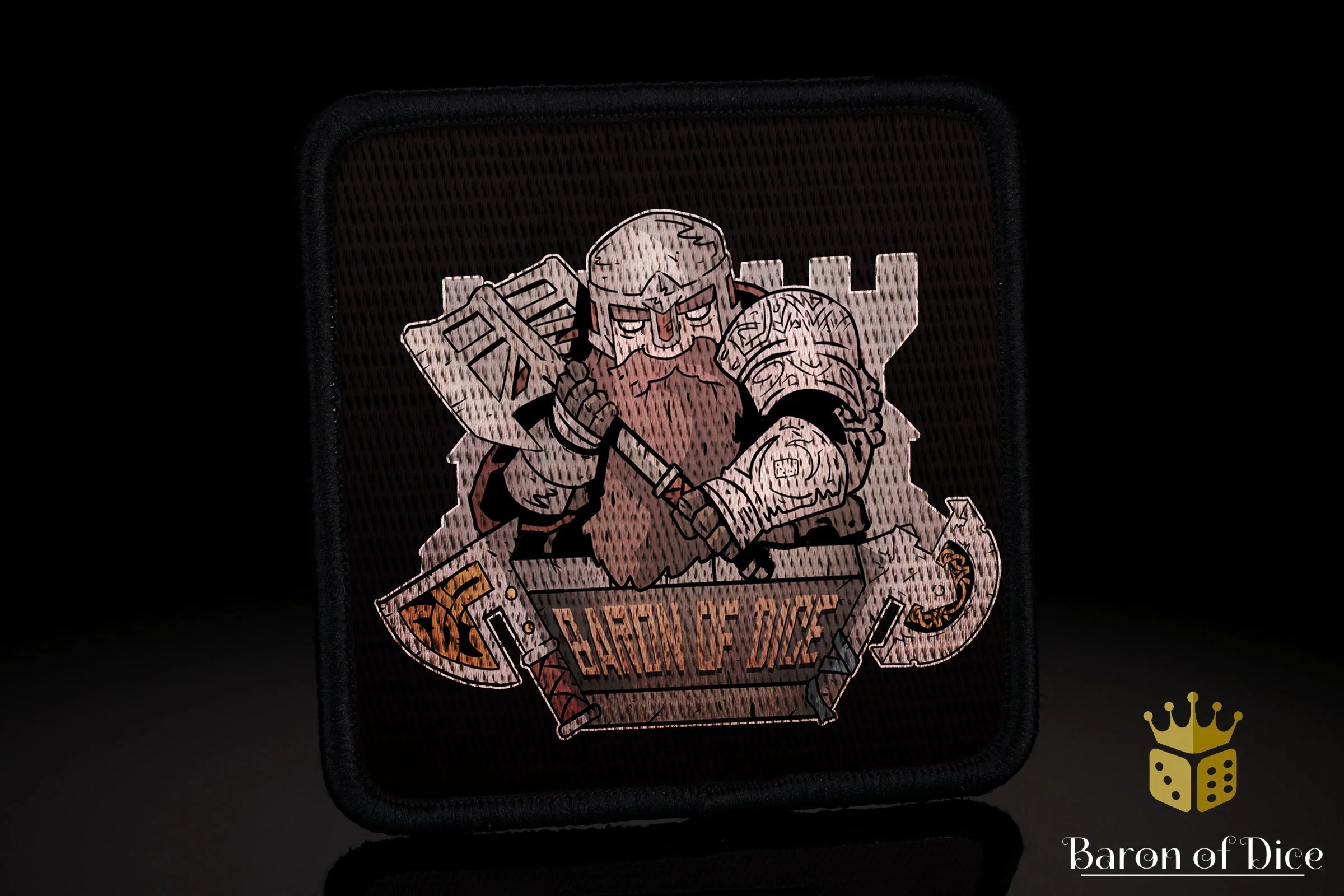 Sole Ring | Dwarves | Baron's Bag Compatible | Velcro Patches