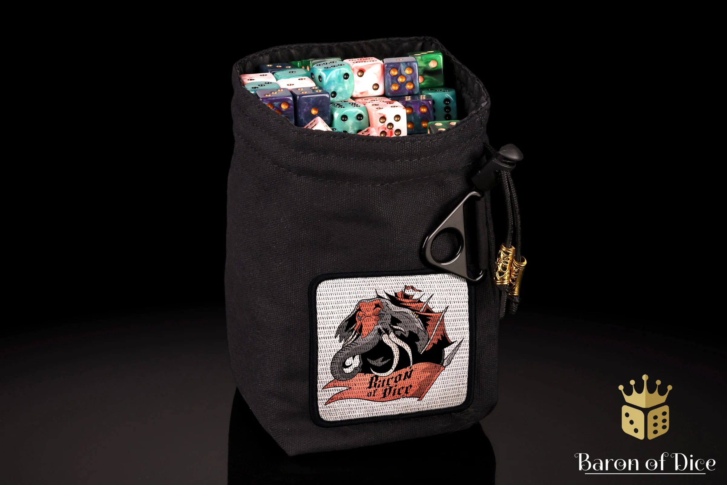 Baron's Dice Bag | Sole Ring | Men Of The East Velcro Patch