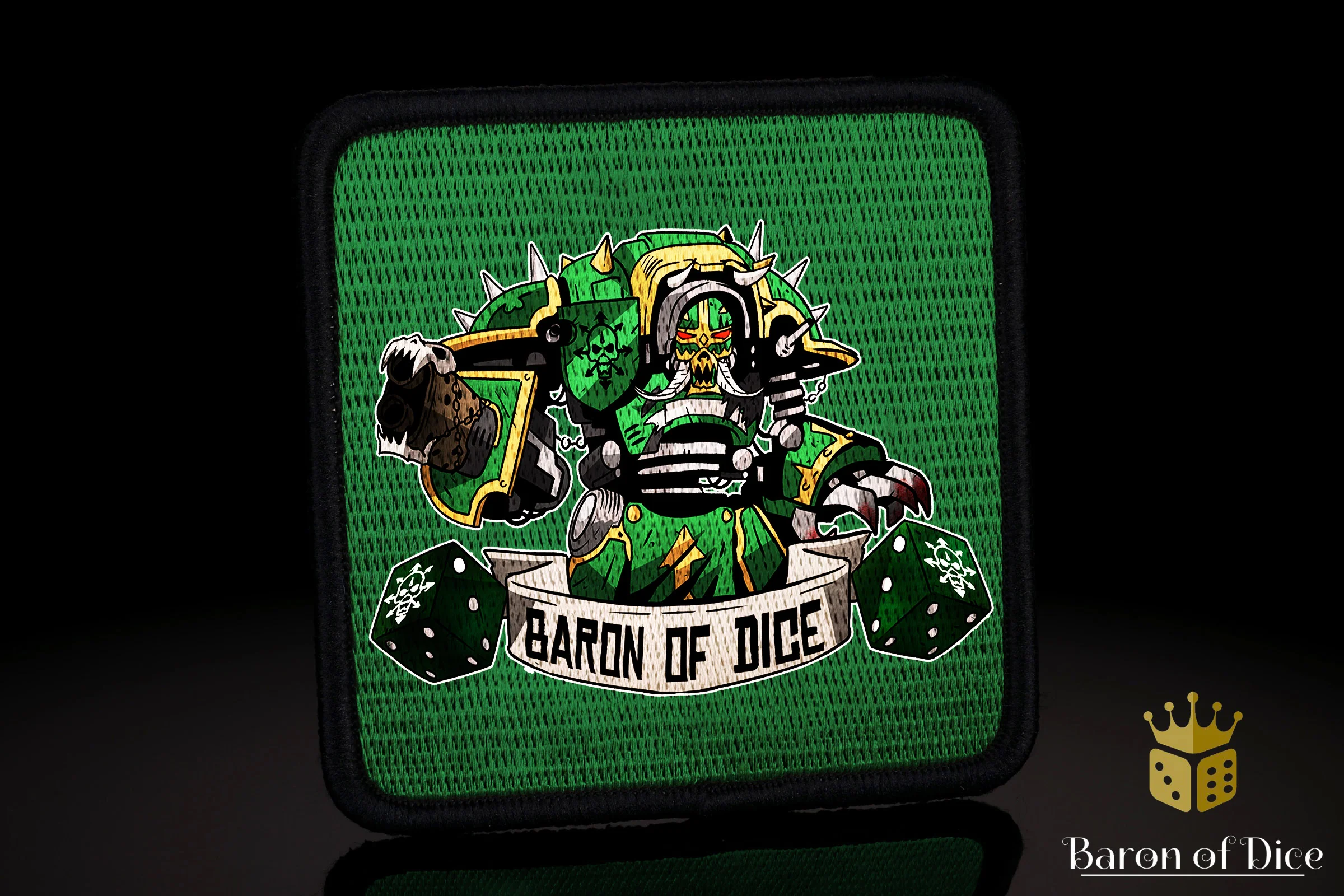 Baron's Dice Bag | Tainted Knights Velcro Patch - Image 2
