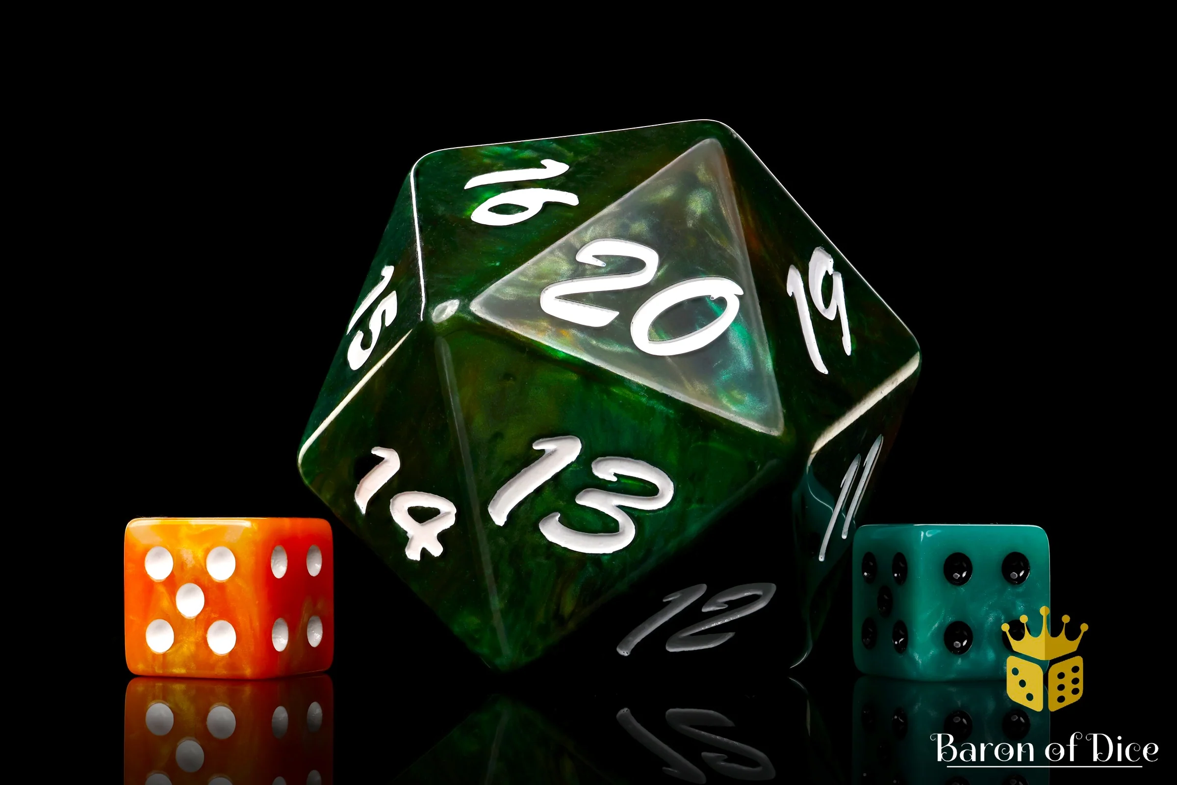 Big Ass Spindown D20 - Green Nature - Image 4