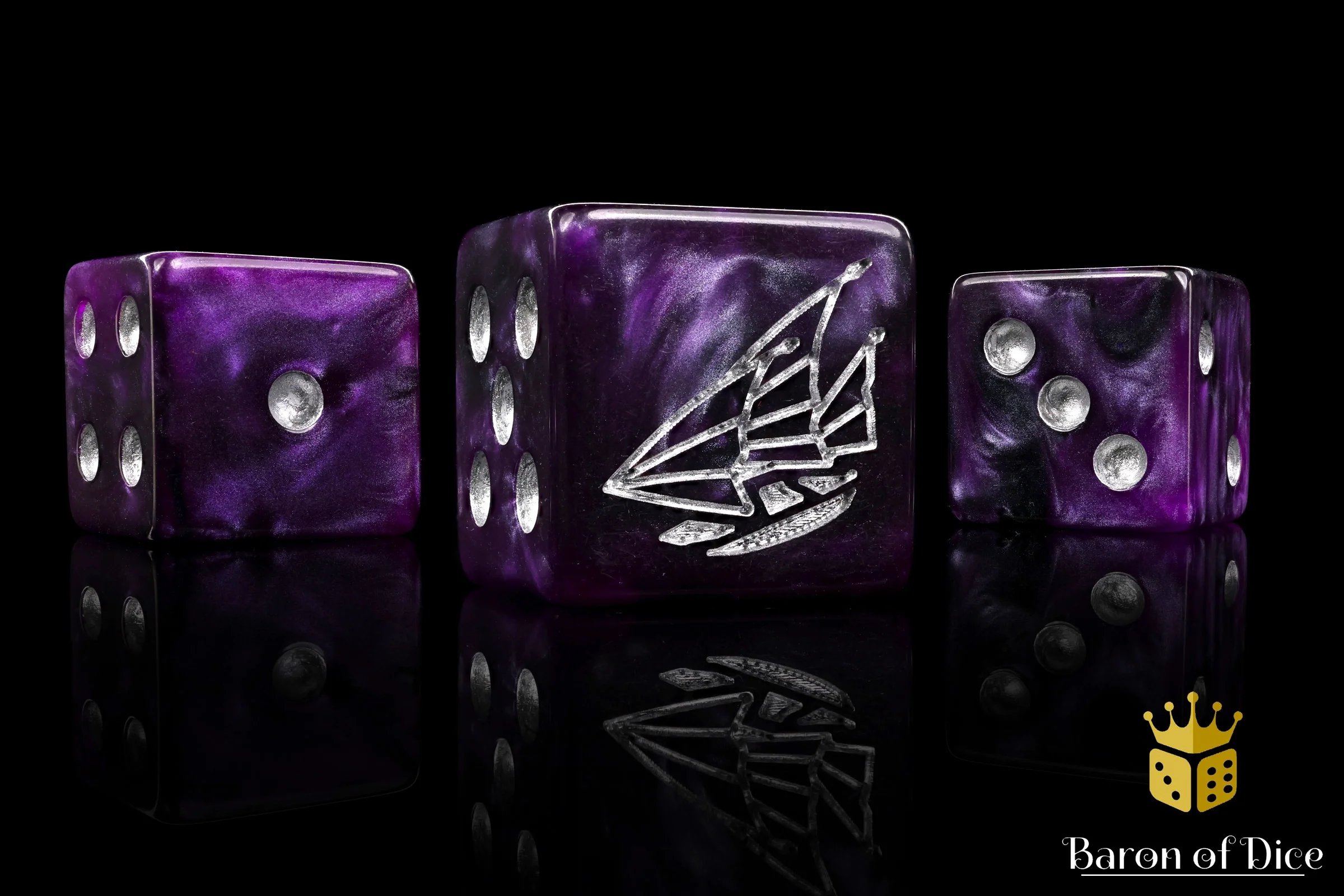 Black Ships Dice - Image 2
