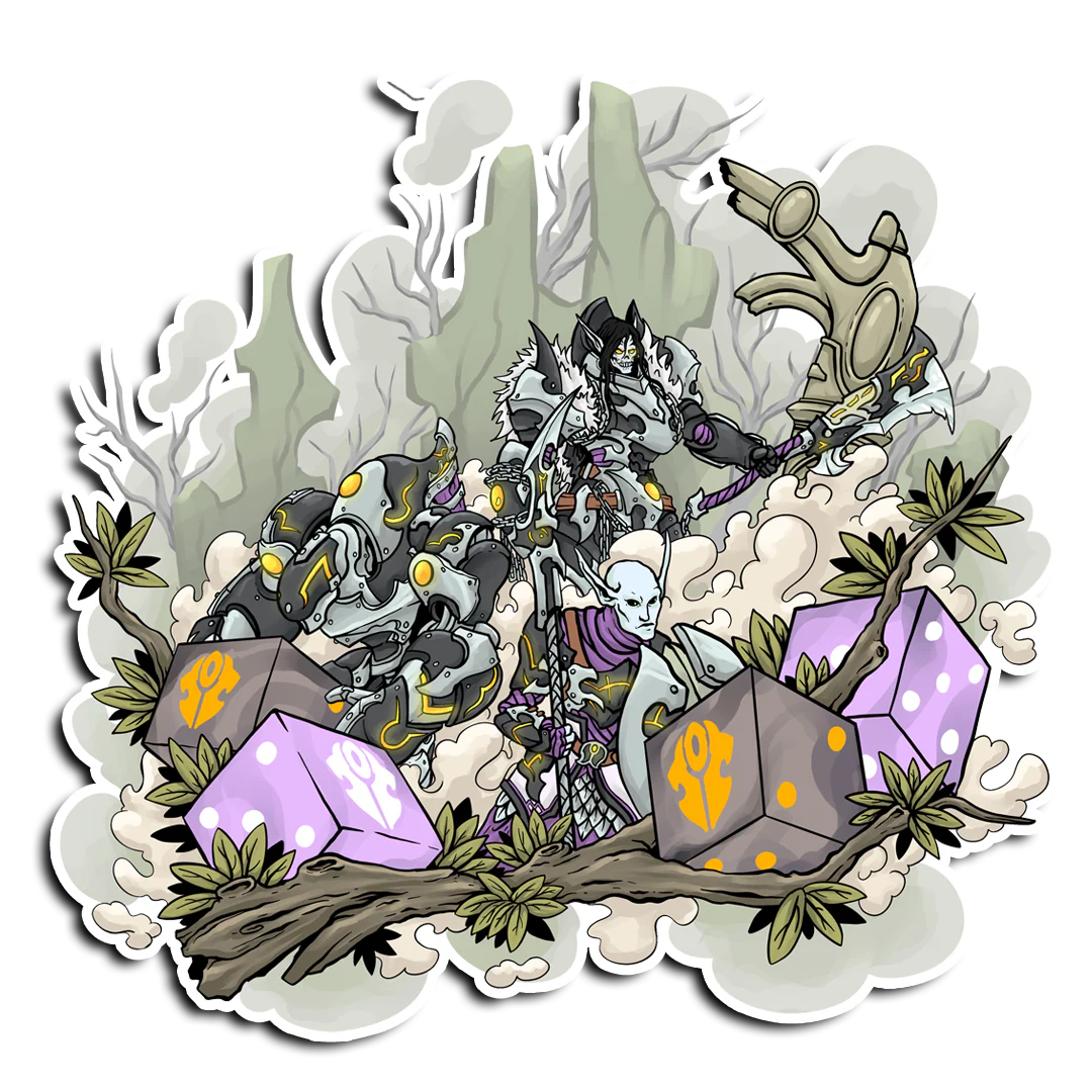 Premium Vinyl Stickers - Dusk