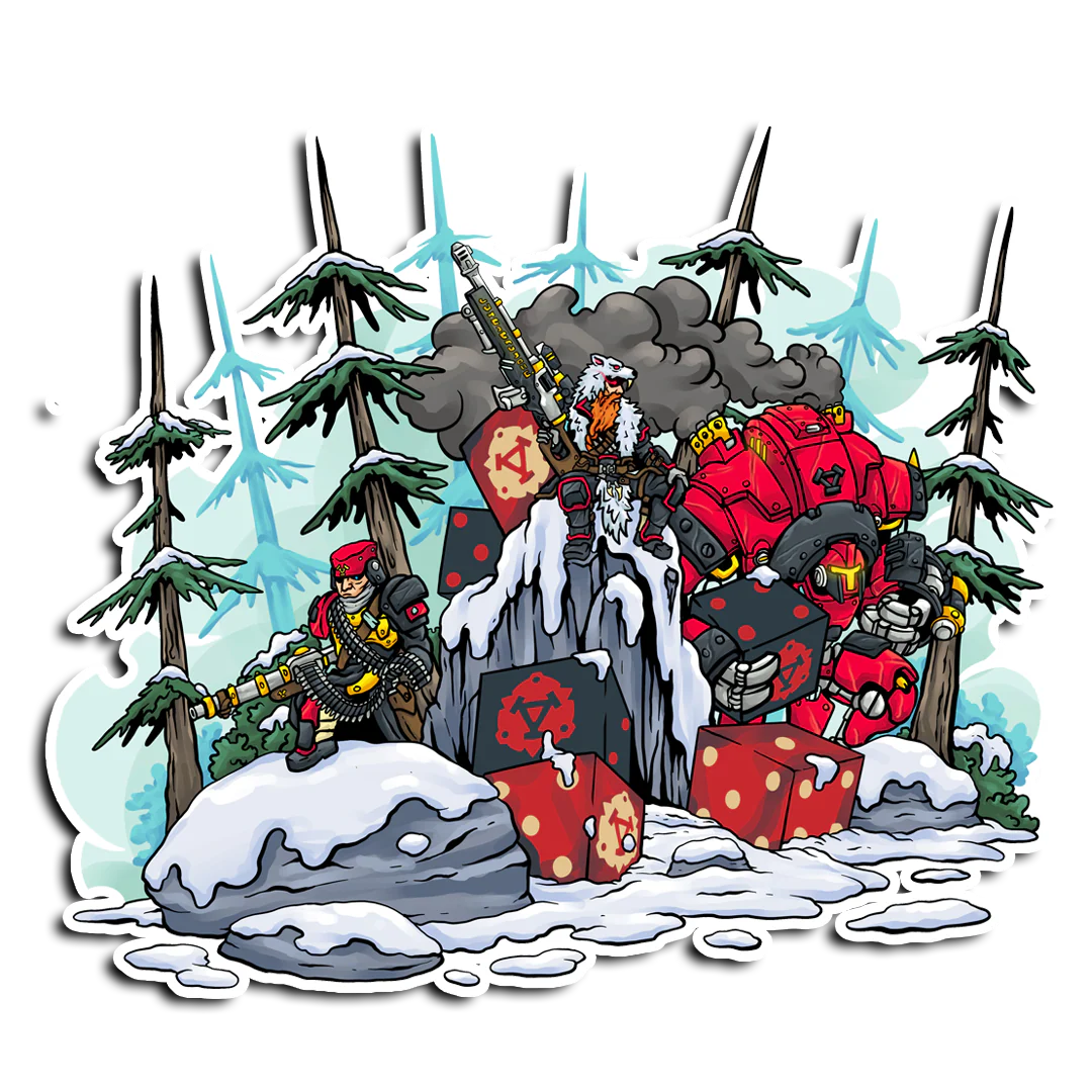 Premium Vinyl Stickers - Khador | Winter Korps