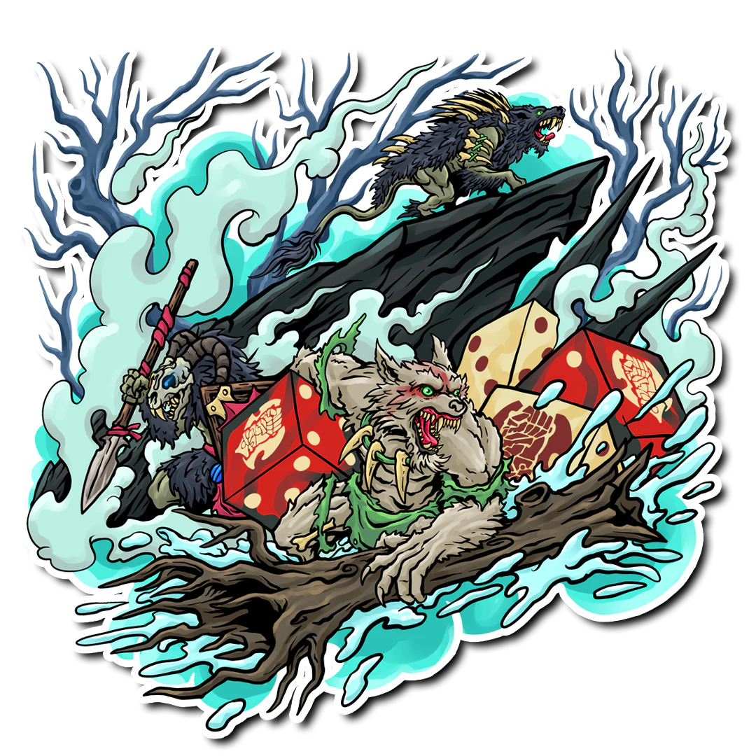 Premium Vinyl Stickers - Khador | Old Umbrey