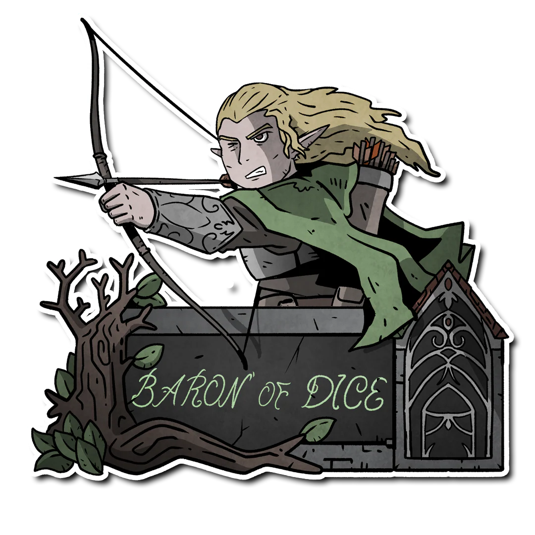Premium Vinyl Stickers - Elves