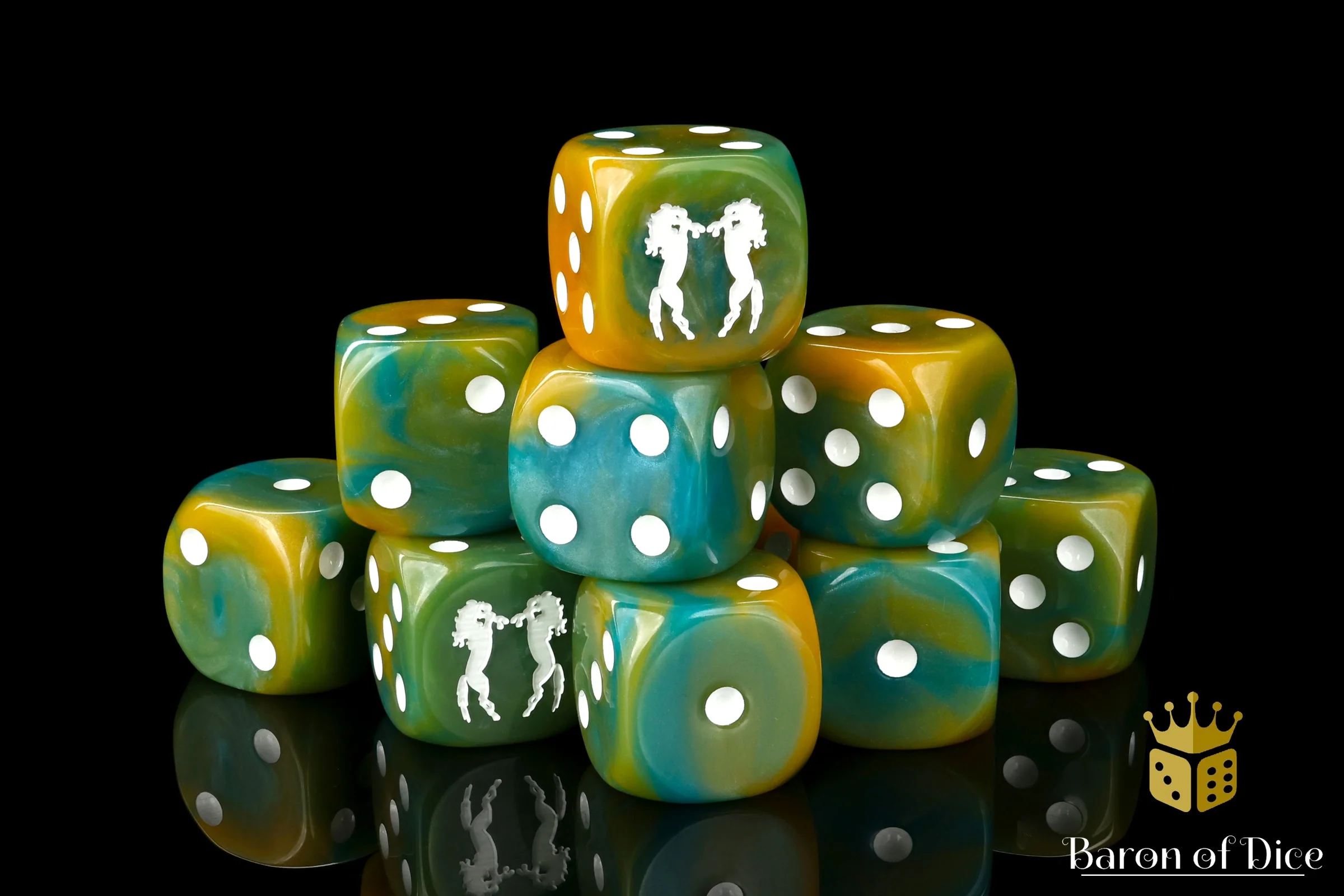Fighting Horses Dice - Image 2
