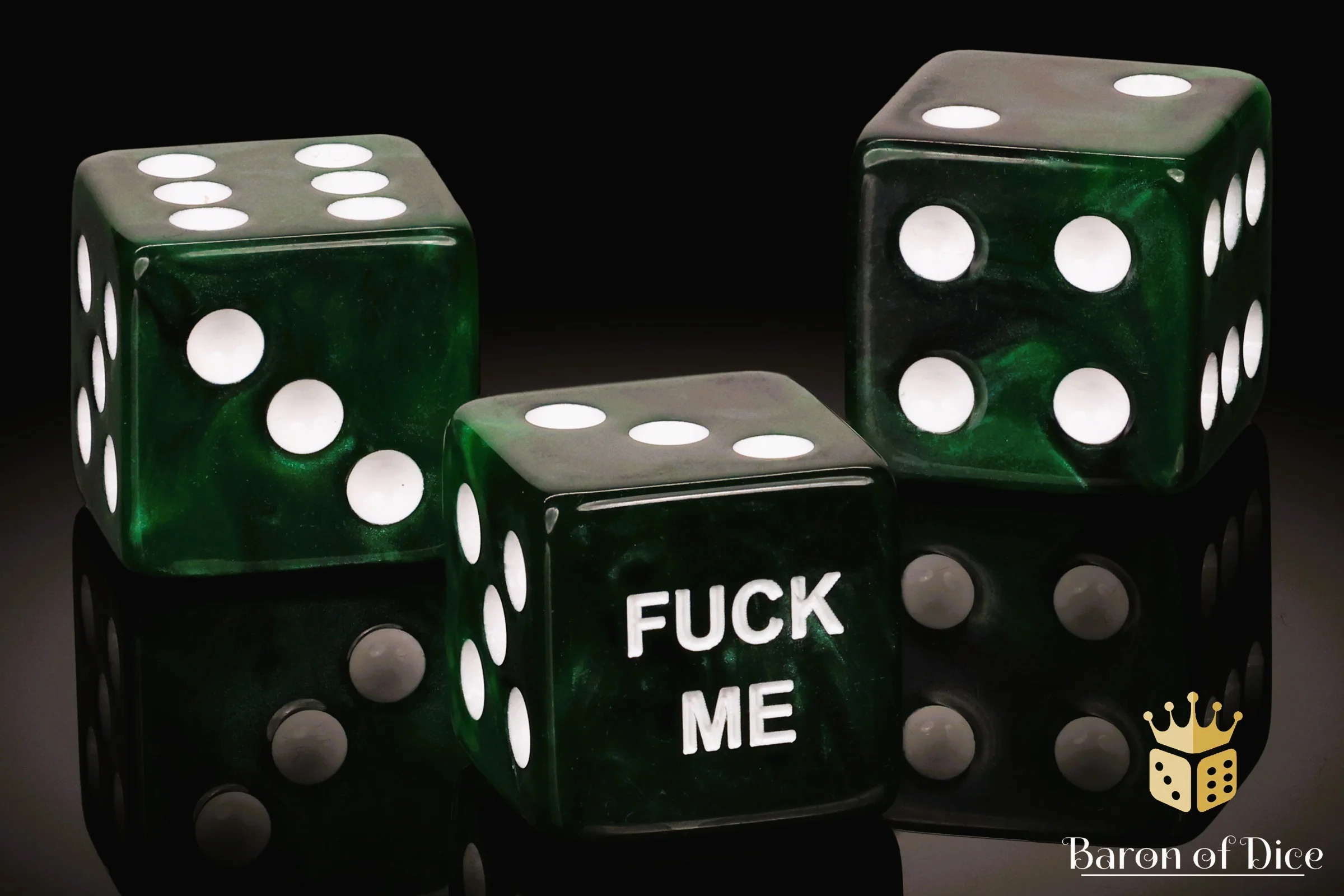 F*** Me Dice - Green - Image 3
