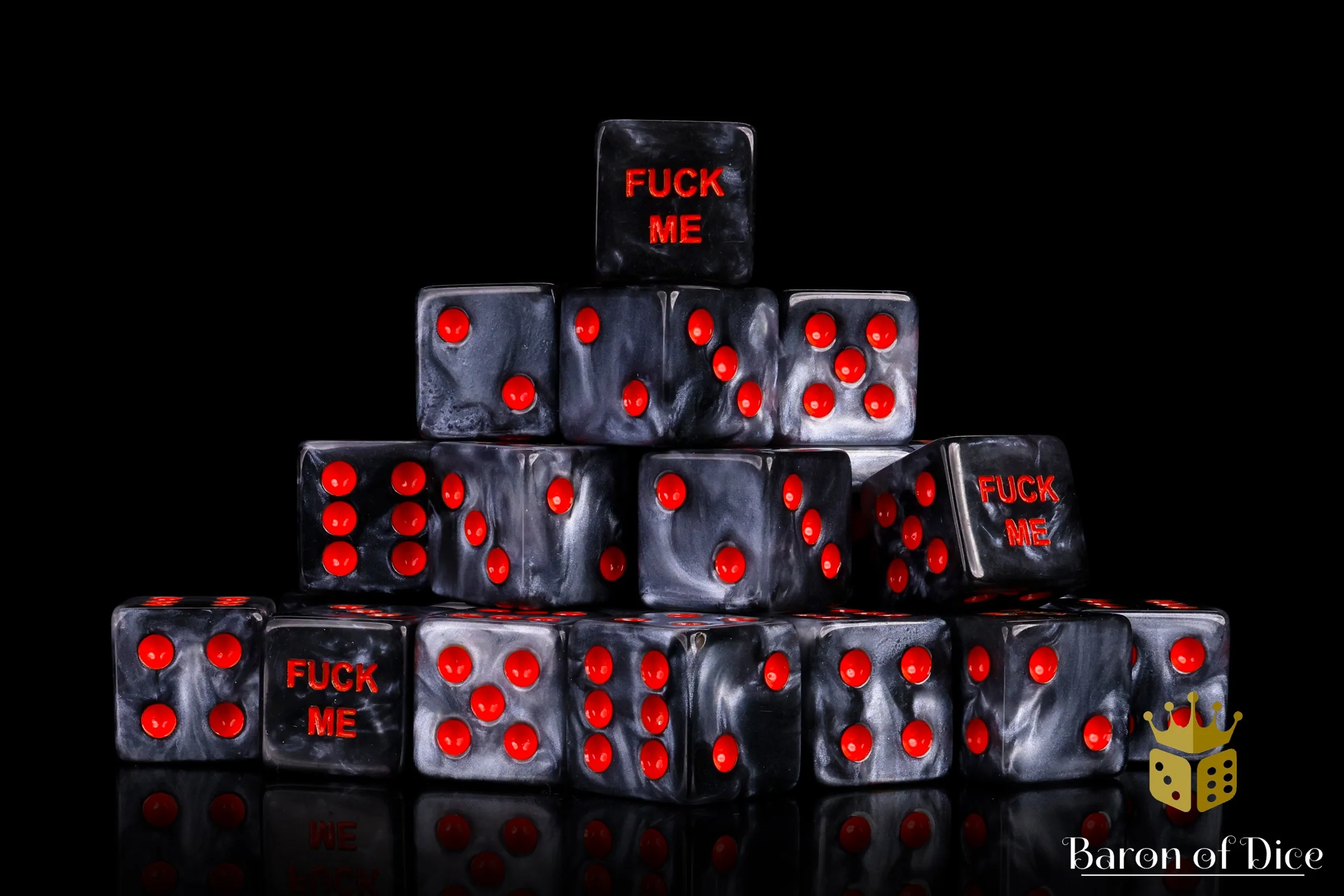 F*** Me Dice - Steel - Image 2