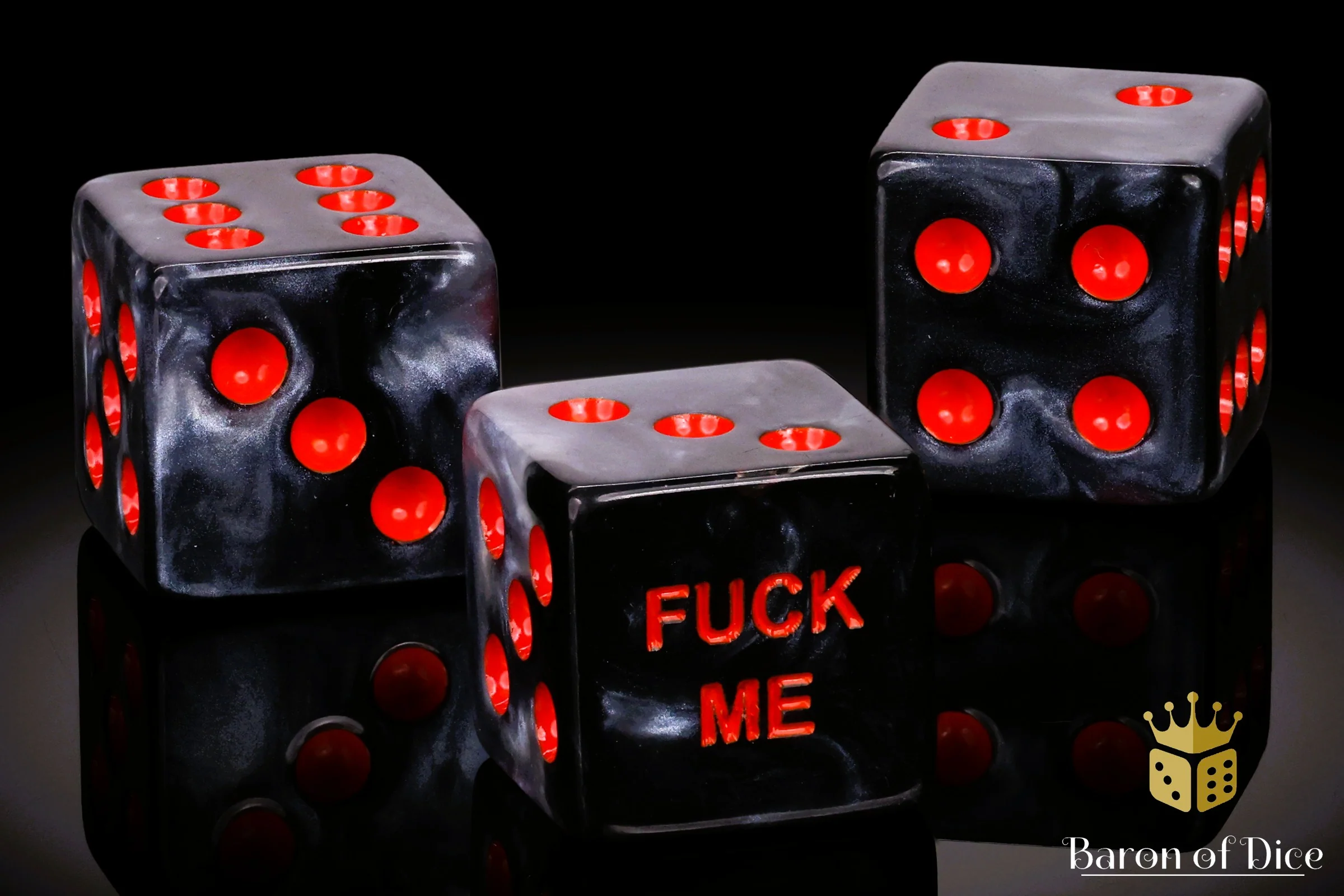 F*** Me Dice - Steel - Image 3