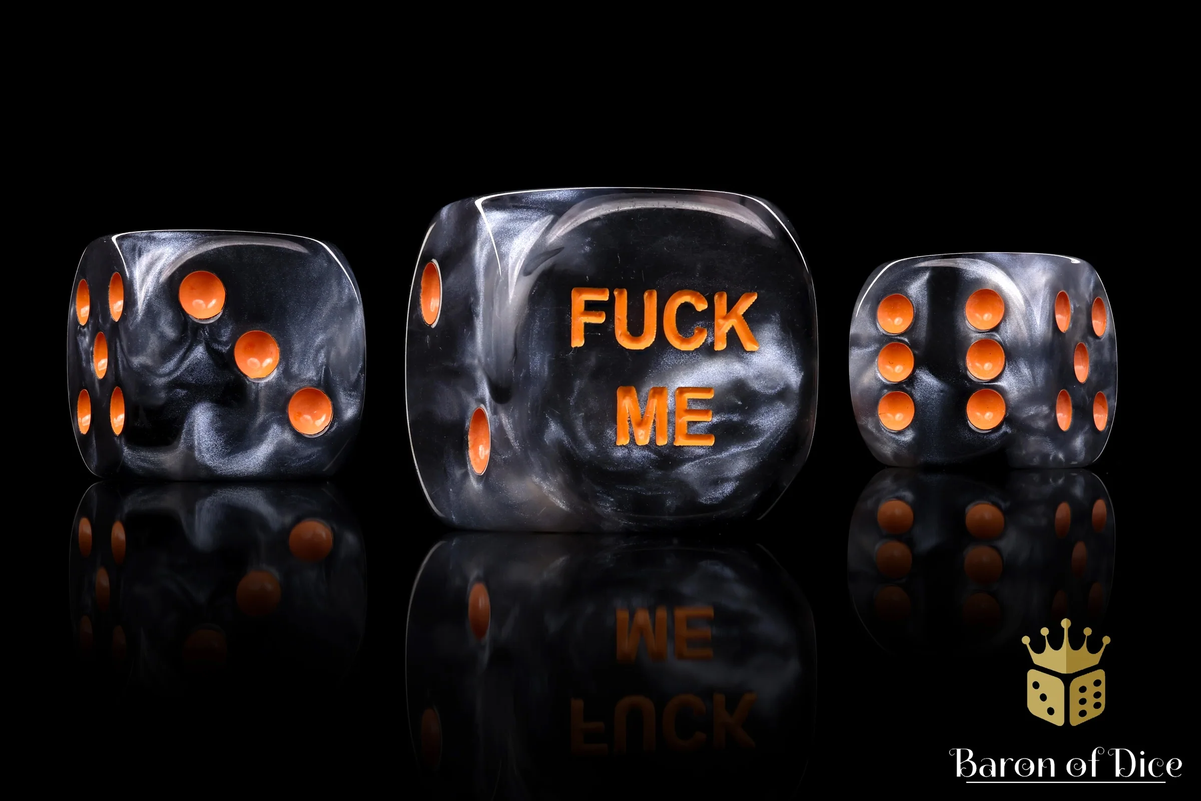 F*** Me Dice - Steel - Image 4