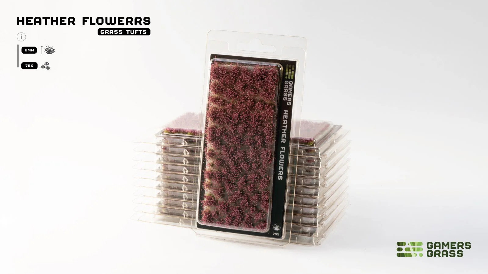 Gamers Grass | Flower Tuft Set | Heather - Image 2