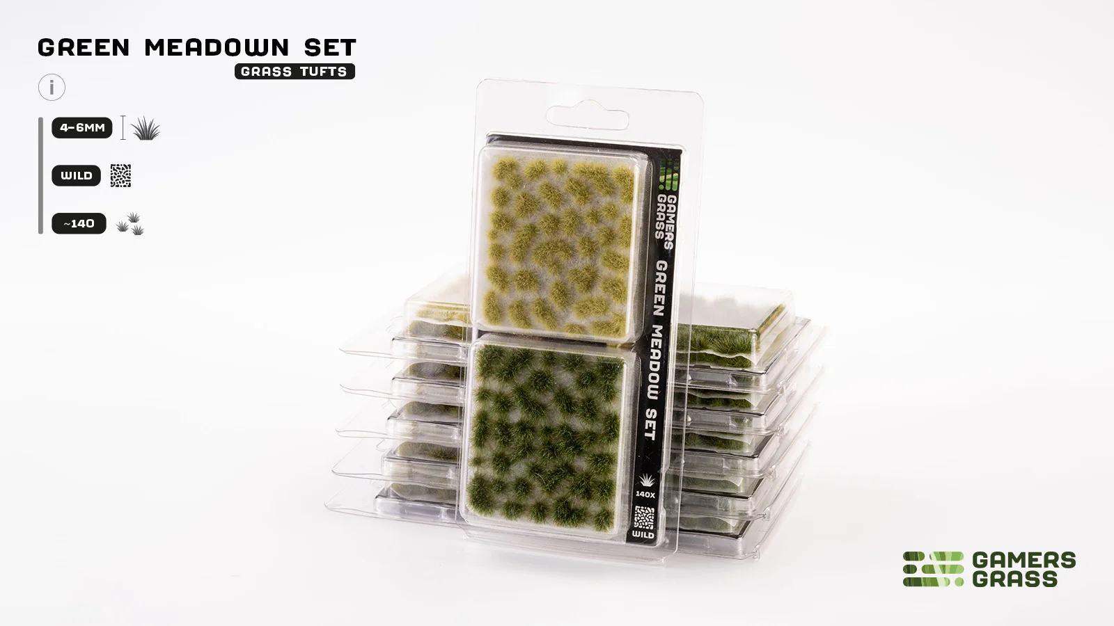 Gamers Grass | Grass Tuft Set | Green Meadow - Image 3