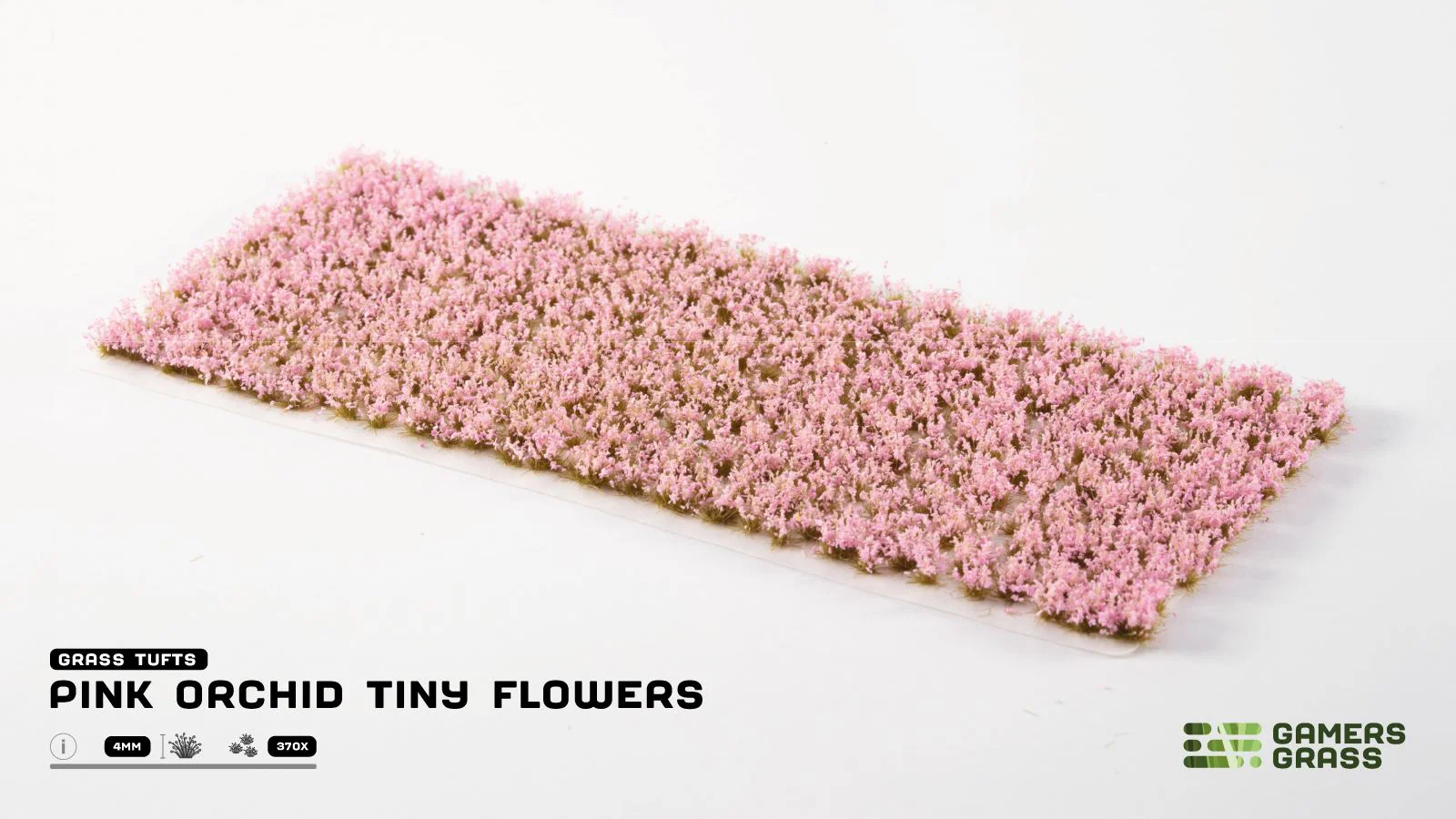Gamers Grass | Tiny Flower Tuft Set | Pink Orchid - Image 3