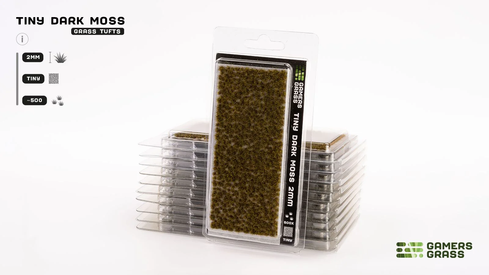 Gamers Grass | Tiny Tufts | Dark Moss - Image 3