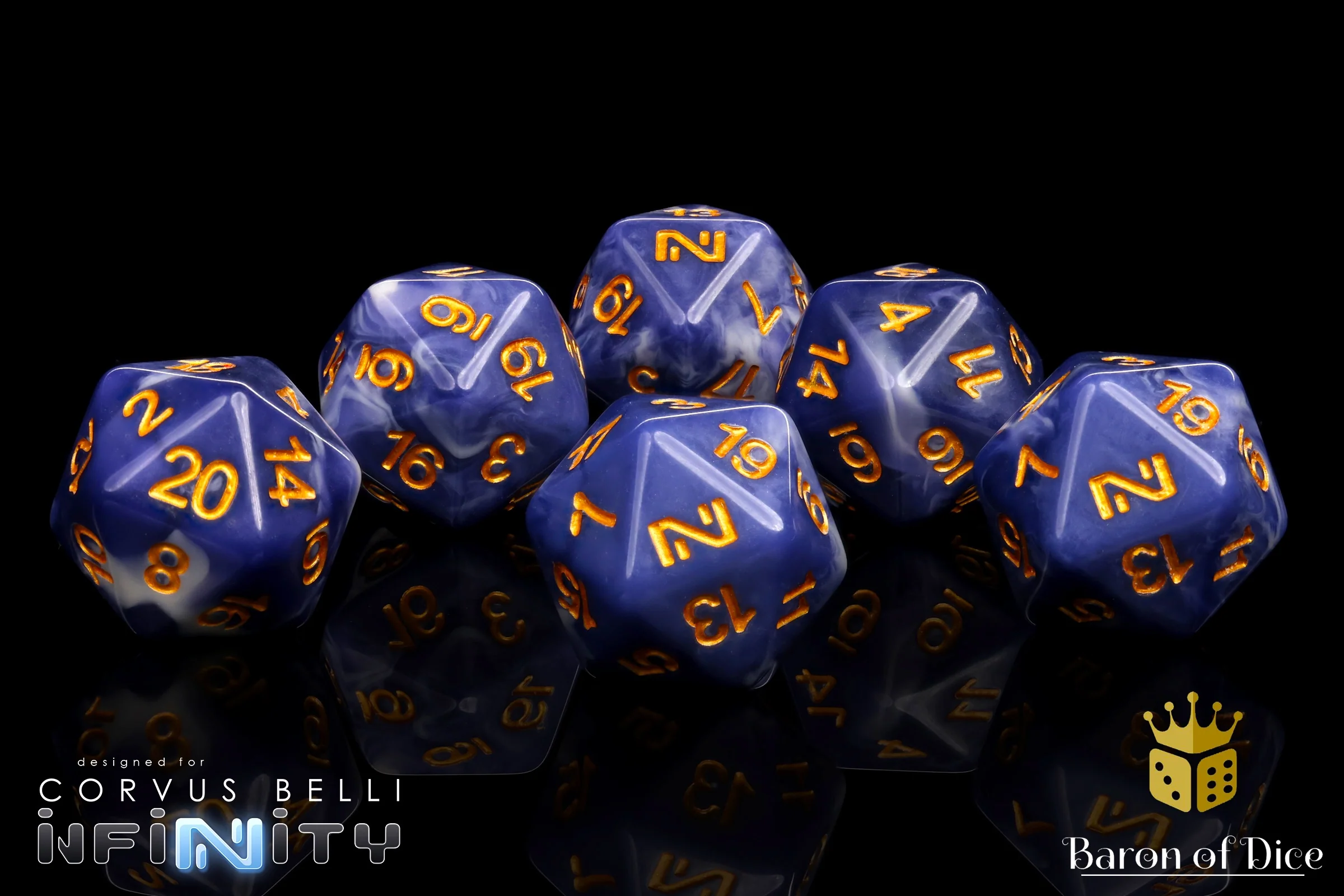 Infinity: N4 Show Me The Light! - Official Dice Set - Image 2