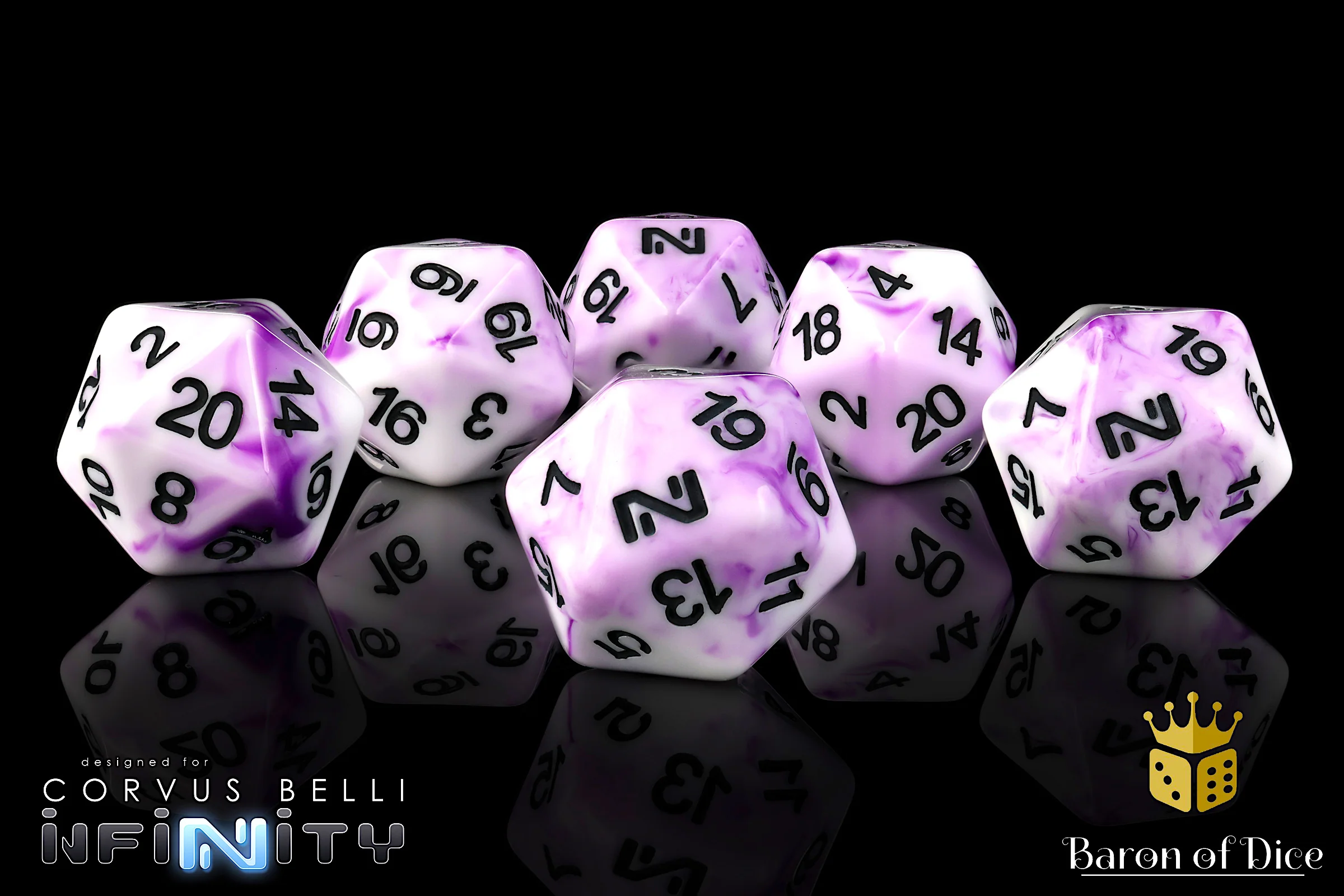 Infinity: N4 Artificial Intelligence - Official Dice Set - Image 2