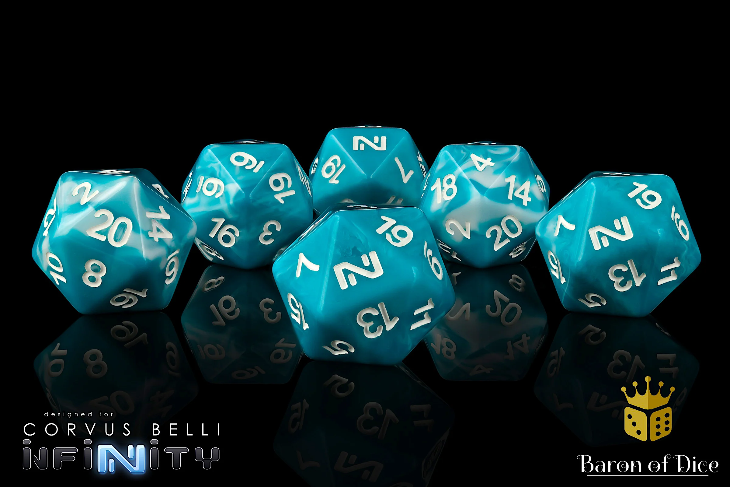 Infinity: N4 Hyperpower - Official Dice Set - Image 2