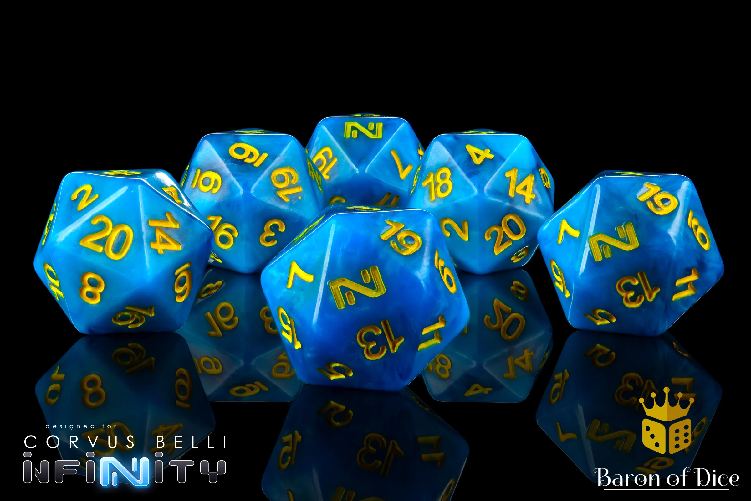 Infinity: N4 Judge & Jury - Official Dice Set - Image 2