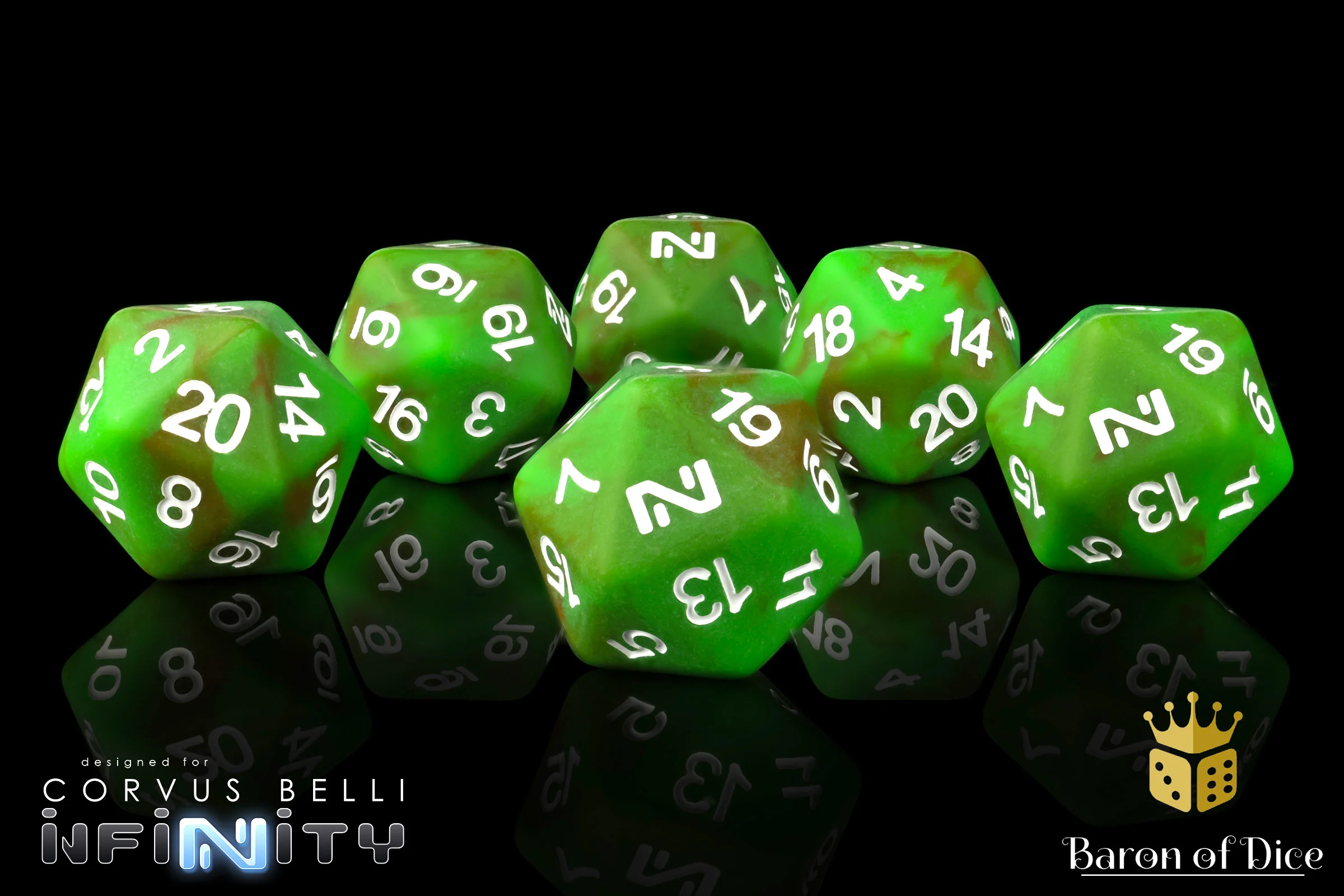 Infinity: N4 Lost Colony - Official Dice Set - Image 2