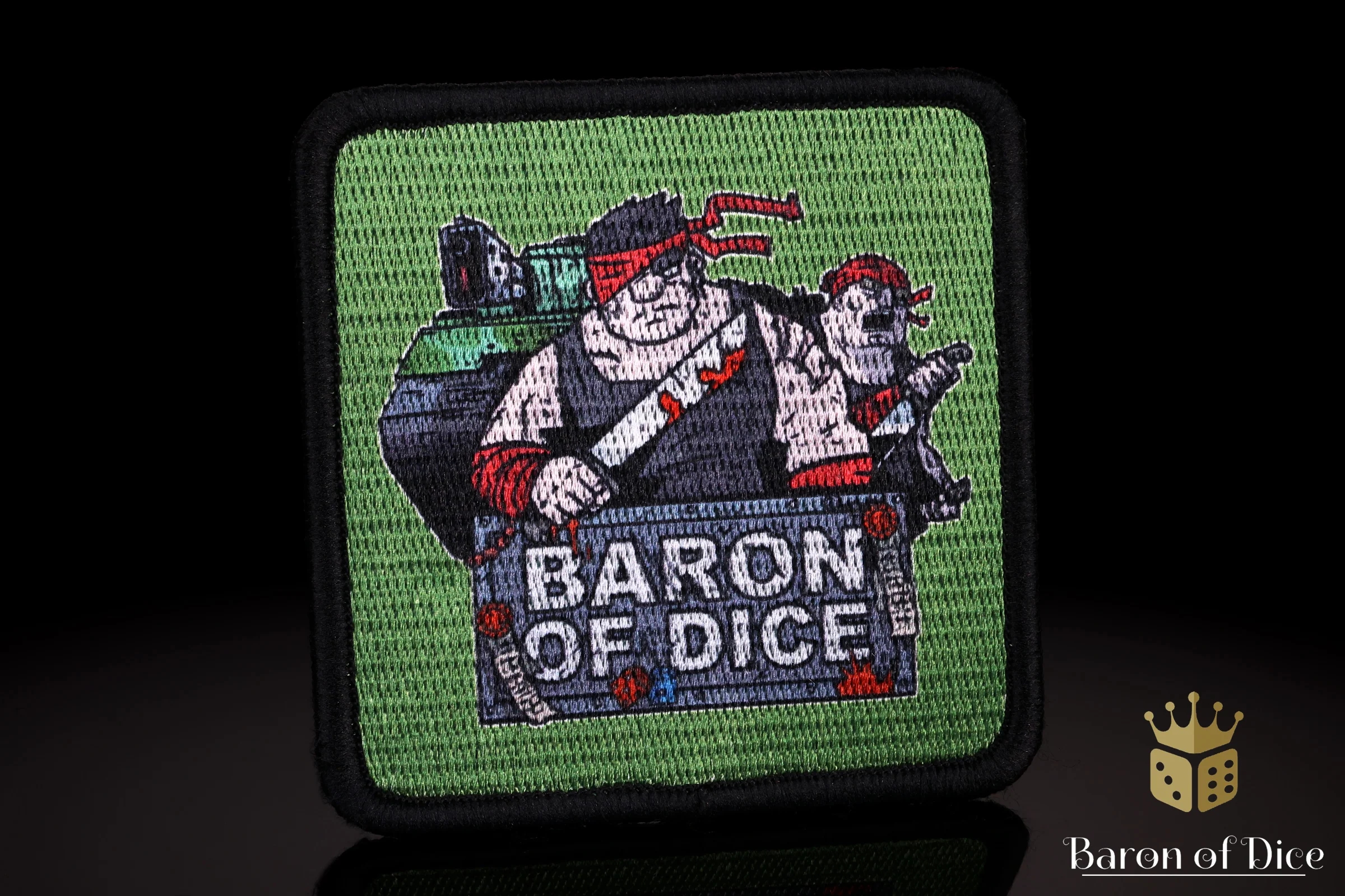 Jungle Fighters | Baron's Bag Compatible | Velcro Patches