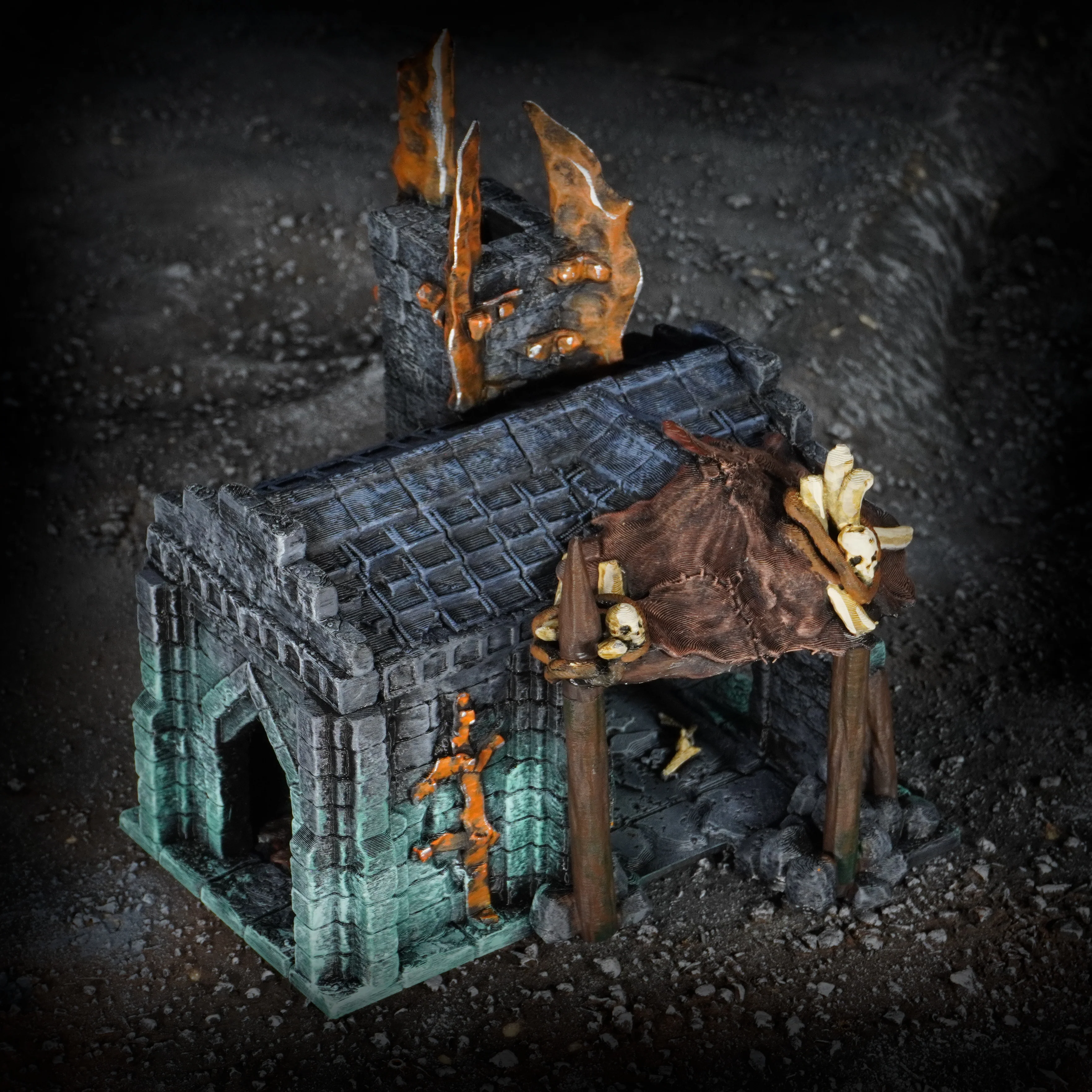Kingdom of Azragor Orcish House (STL File) - Image 2