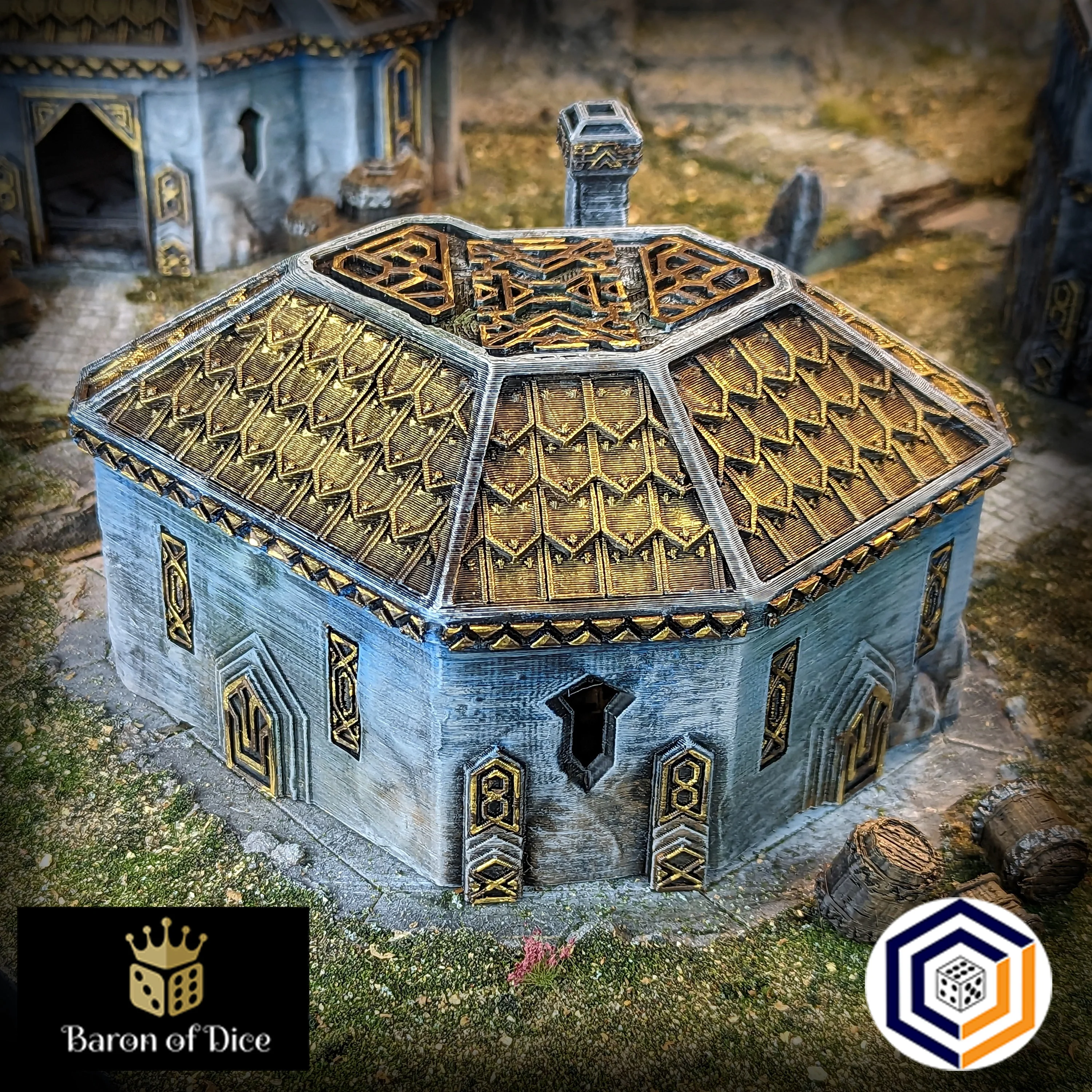 Kingdom of Durak Deep Dwarven House (STL File) - Image 3
