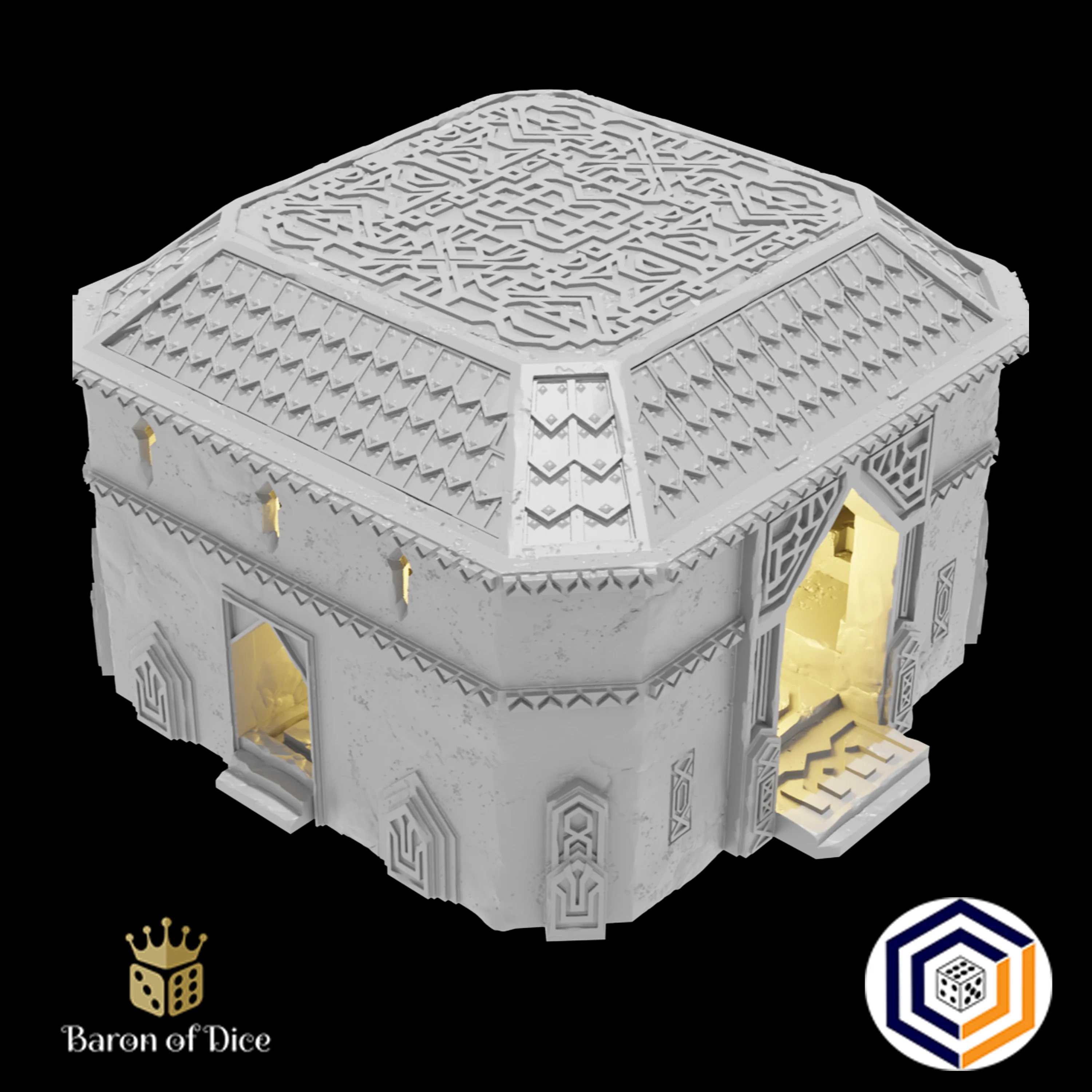 Kingdom of Durak Deep Dwarven Tomb of Kings (STL File) - Image 4