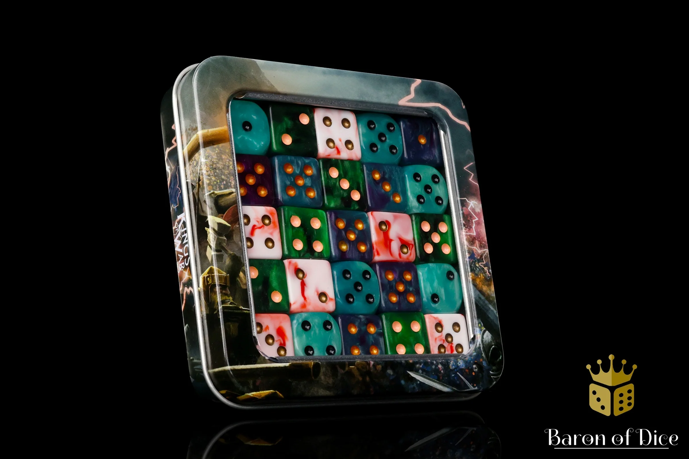Kings of War: Trident Realm - Official Dice Set - Image 3