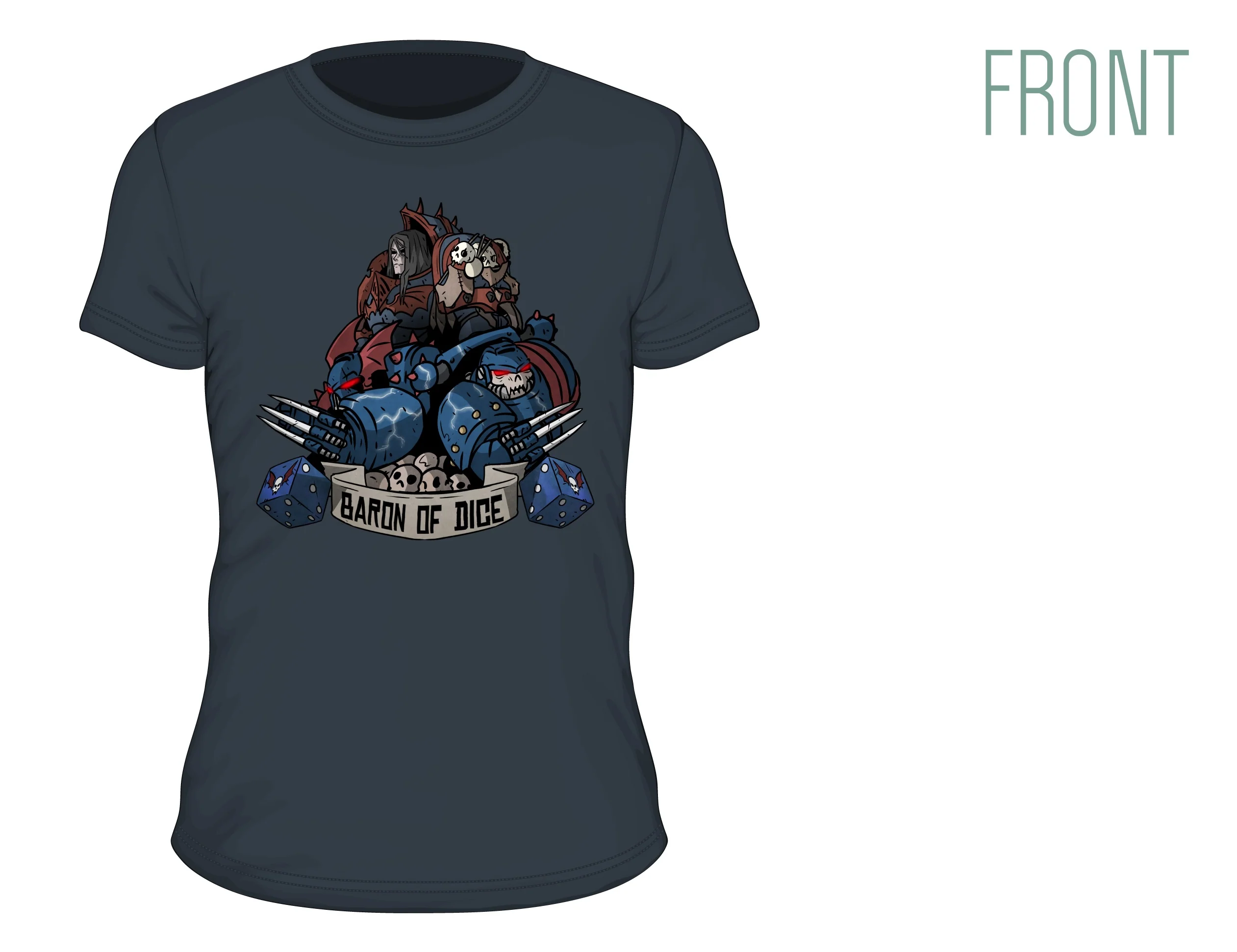 Claws of Midnight - Premium T-Shirt - Image 2