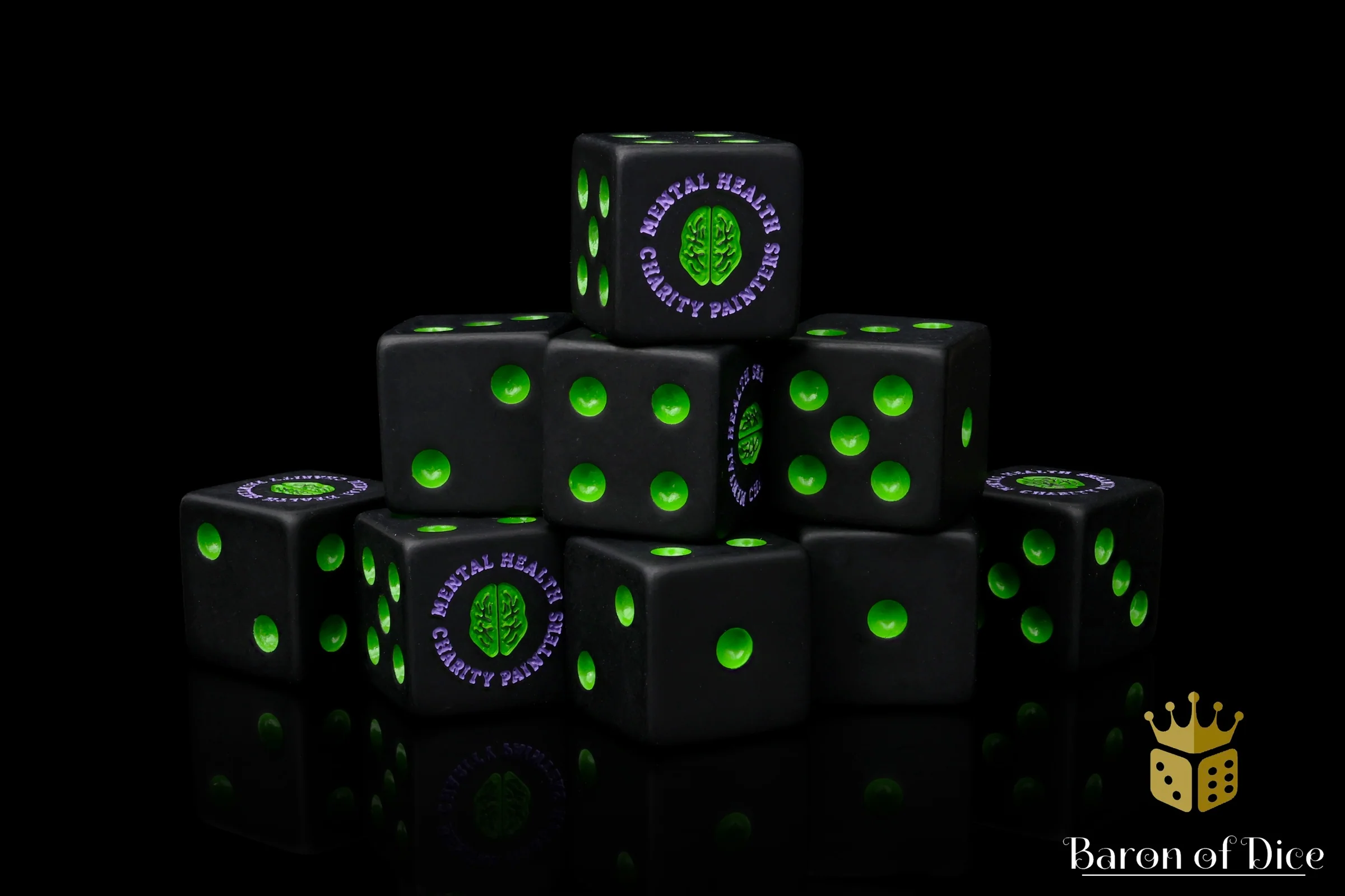 Mental Health Charity Partners (MHCP) Official Dice - Image 4