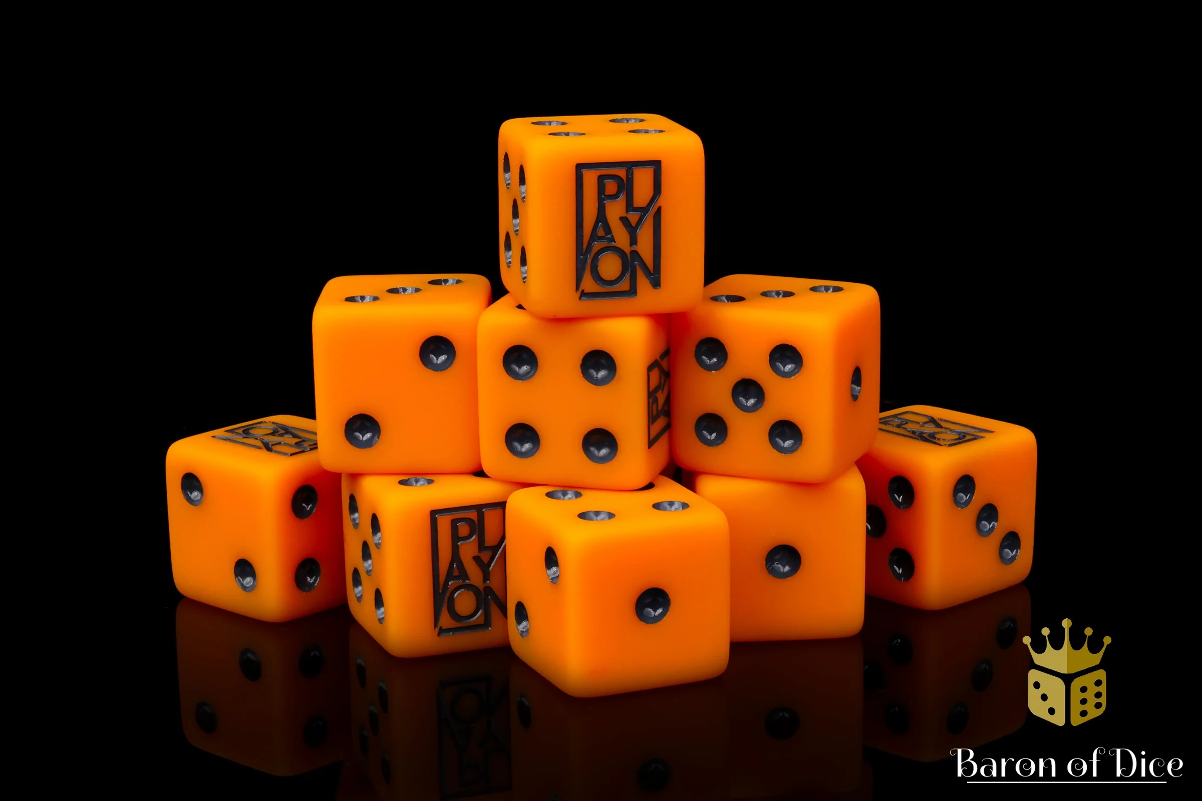 Play On Tabletop Official Dice - Orange - Image 3