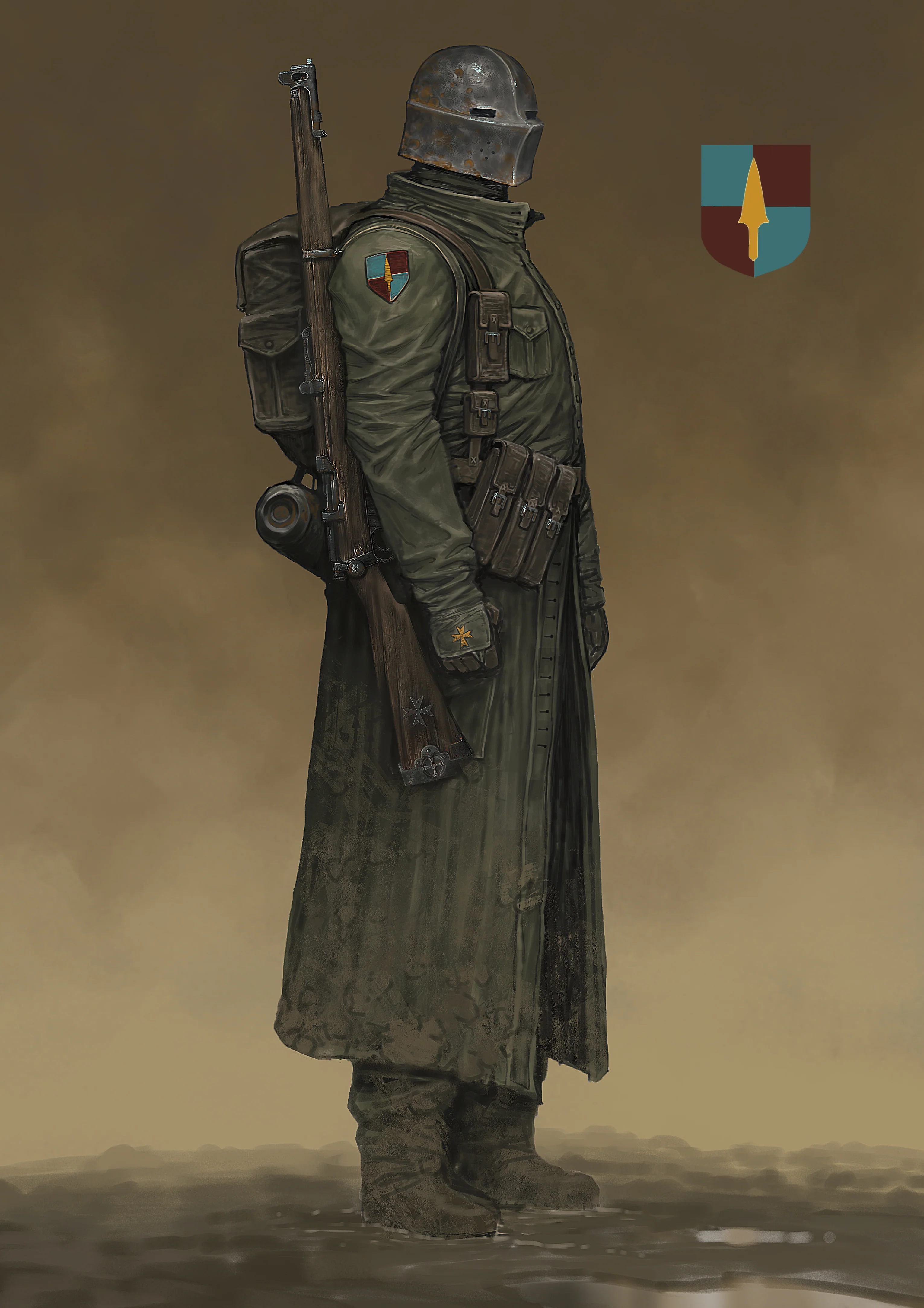 Principality of New Antioch | Official Trench Crusade Dice Set - Image 8