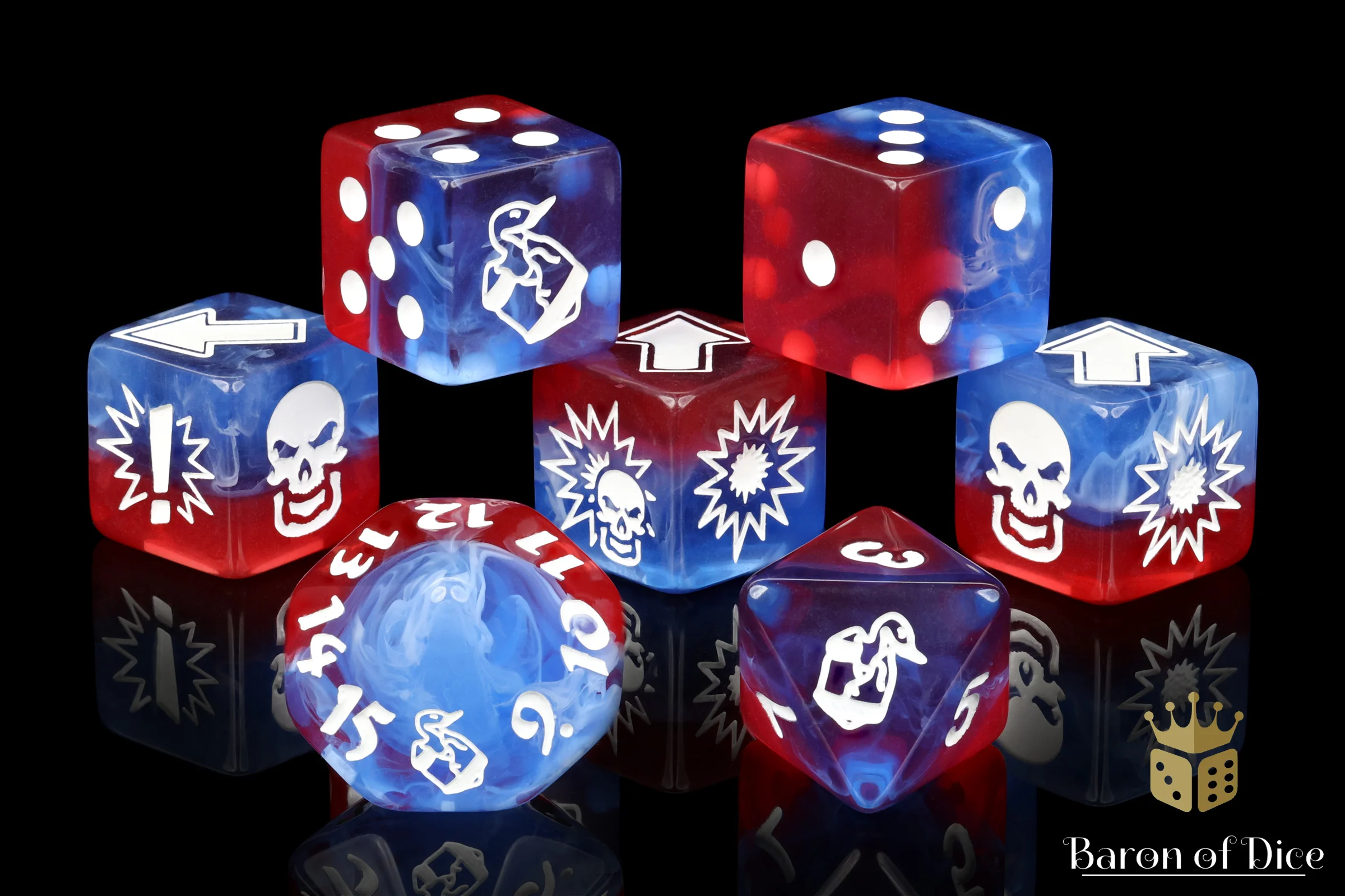 Revolution - Bloody Football Dice (Set of 7) - Image 3