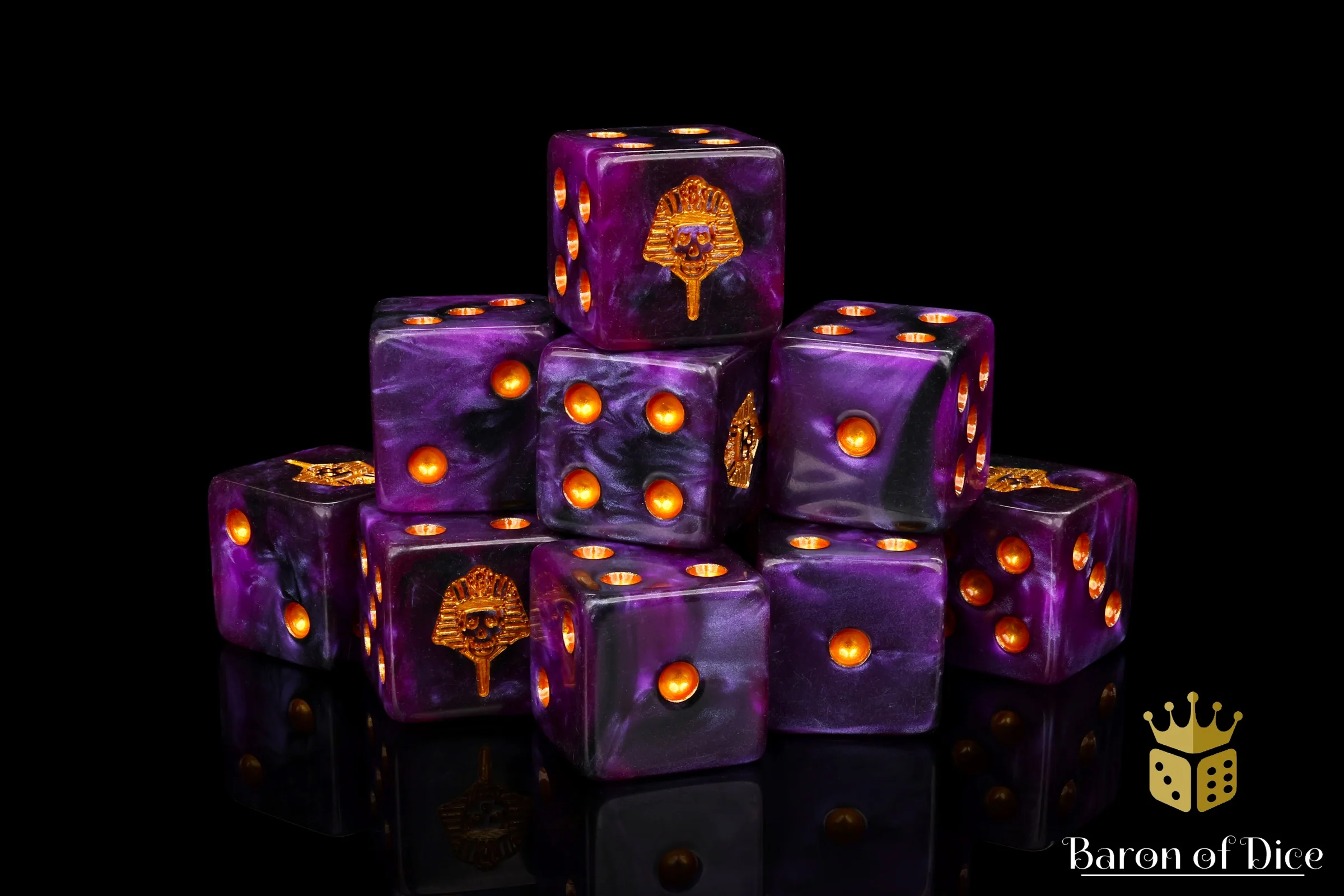 Royalty Purple Dice - Image 2