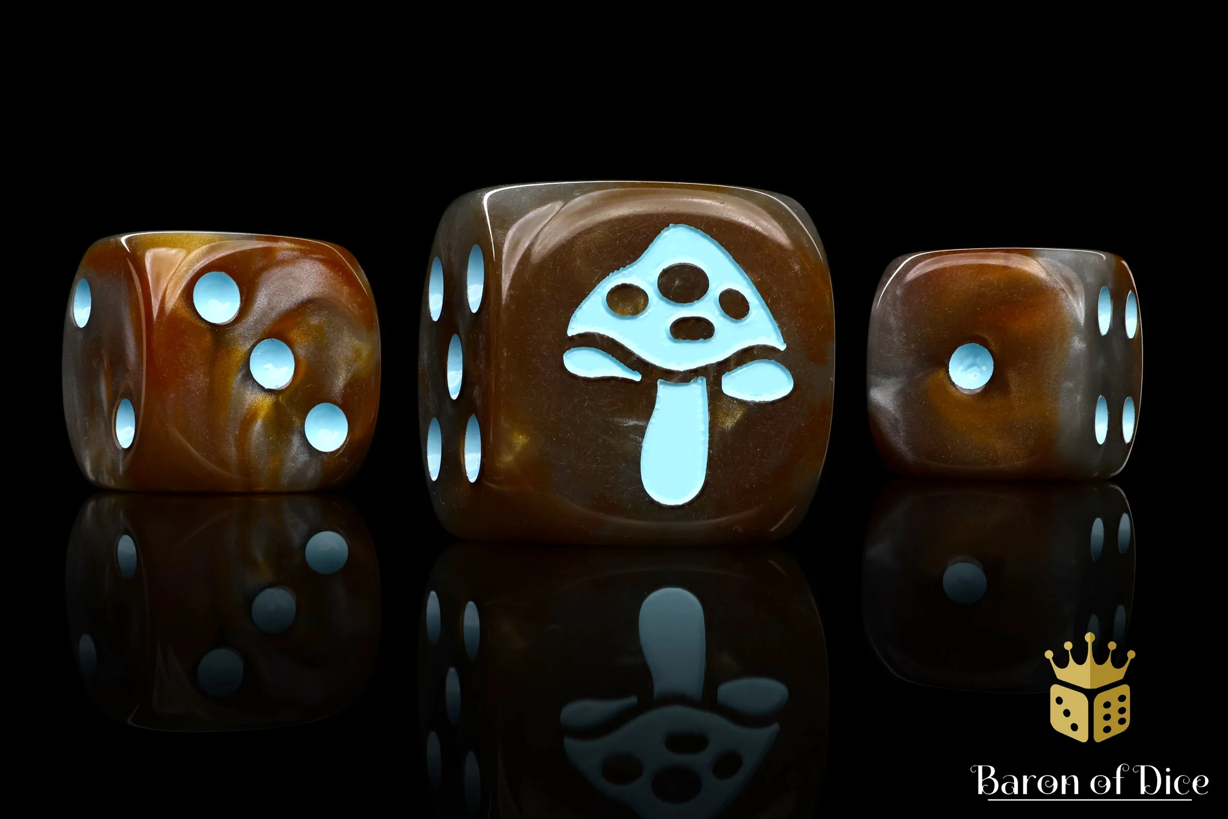 Shroom Dice - Ice Blue - Image 2
