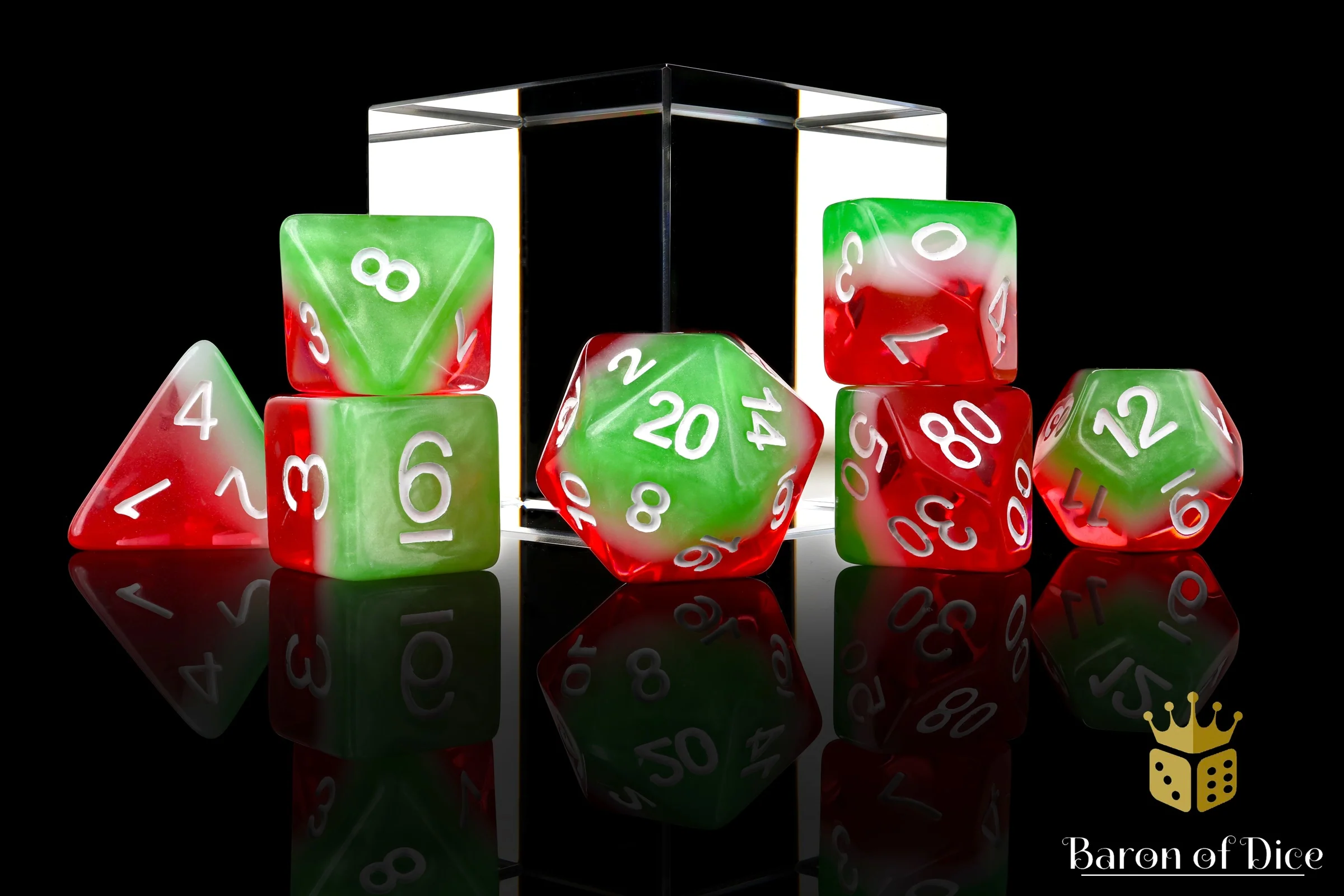 Summer Vibes RPG Dice Set - 7 Pieces - Image 3