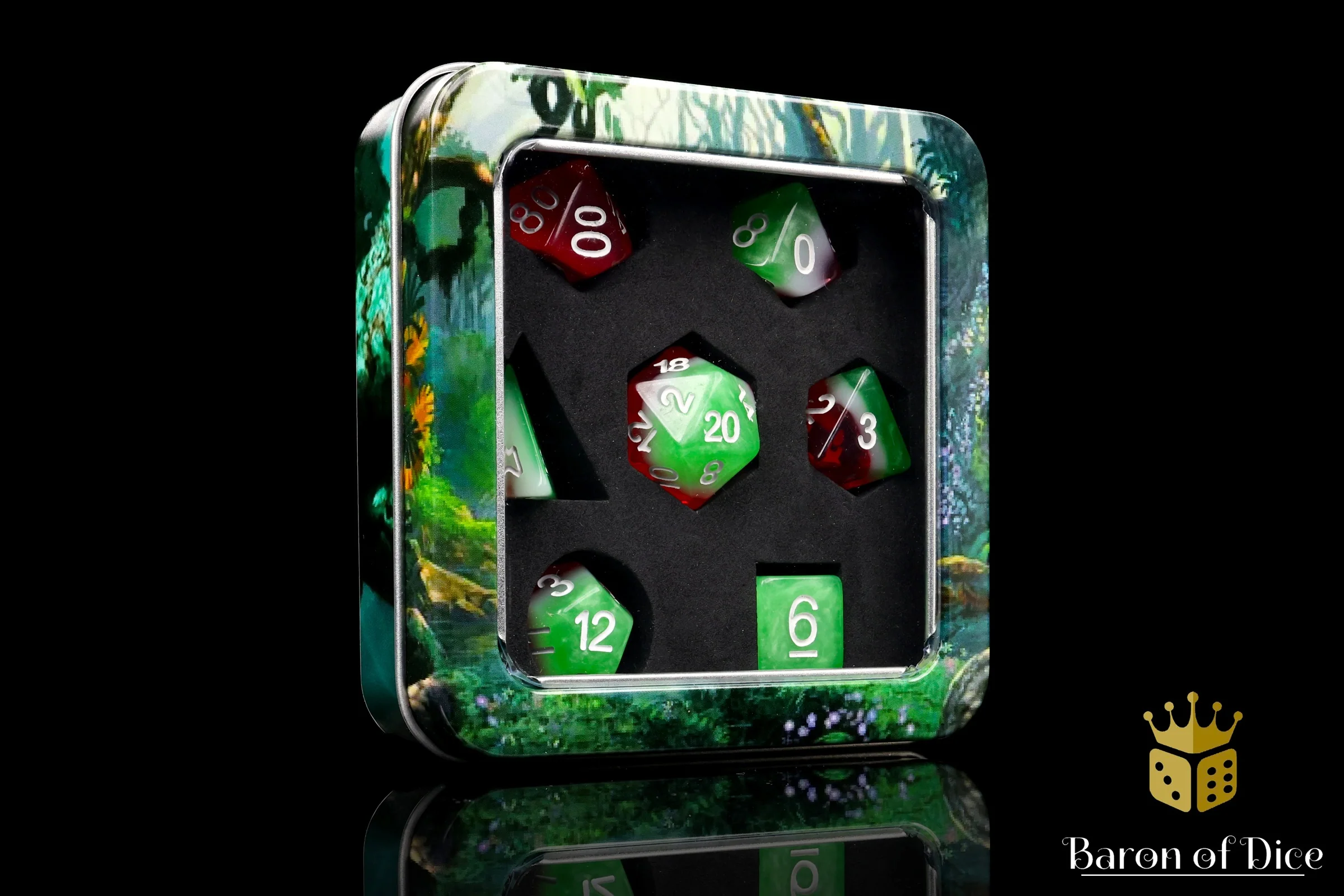 Summer Vibes RPG Dice Set - 7 Pieces - Image 4