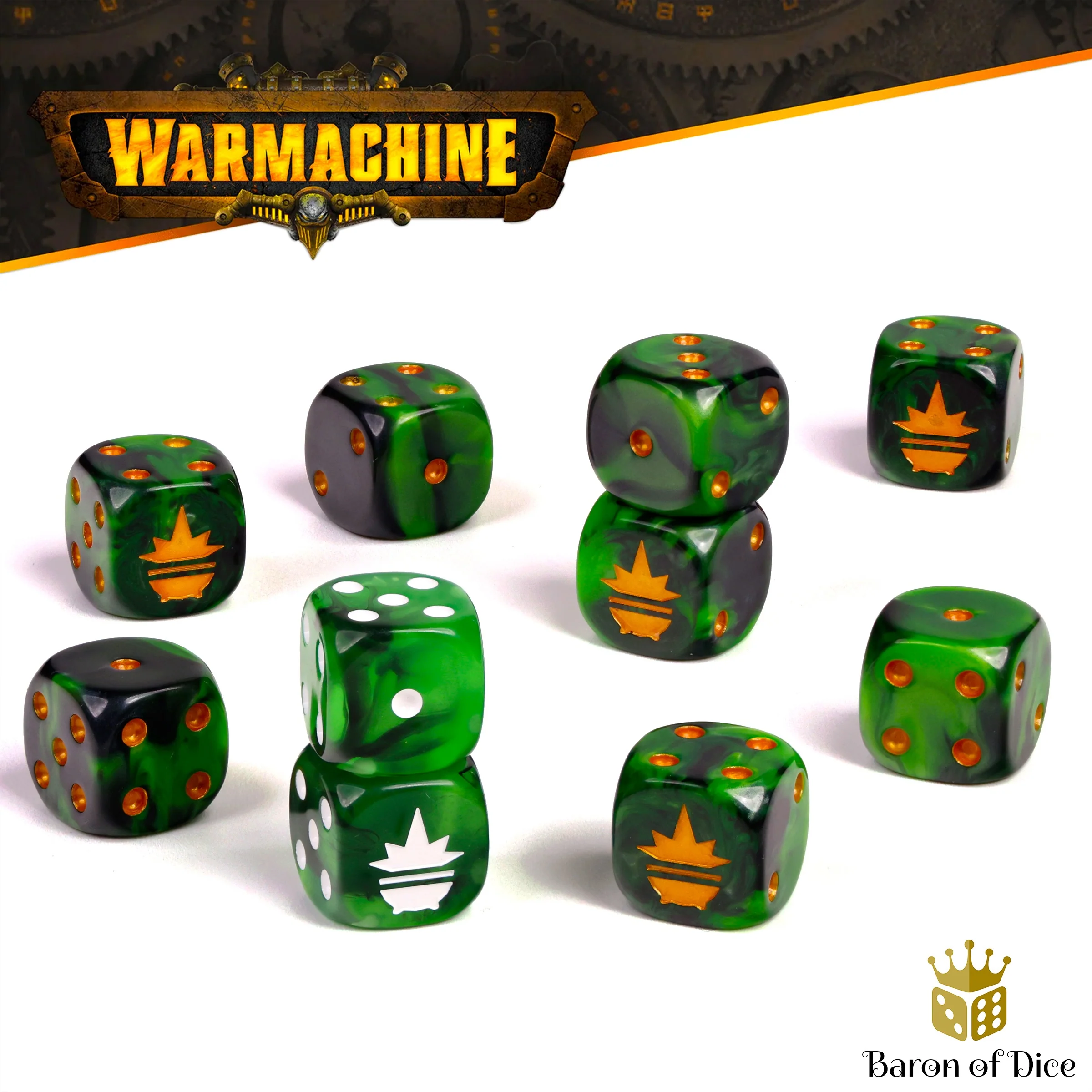Warmachine: Crucible Guard Official Dice Set - Image 2