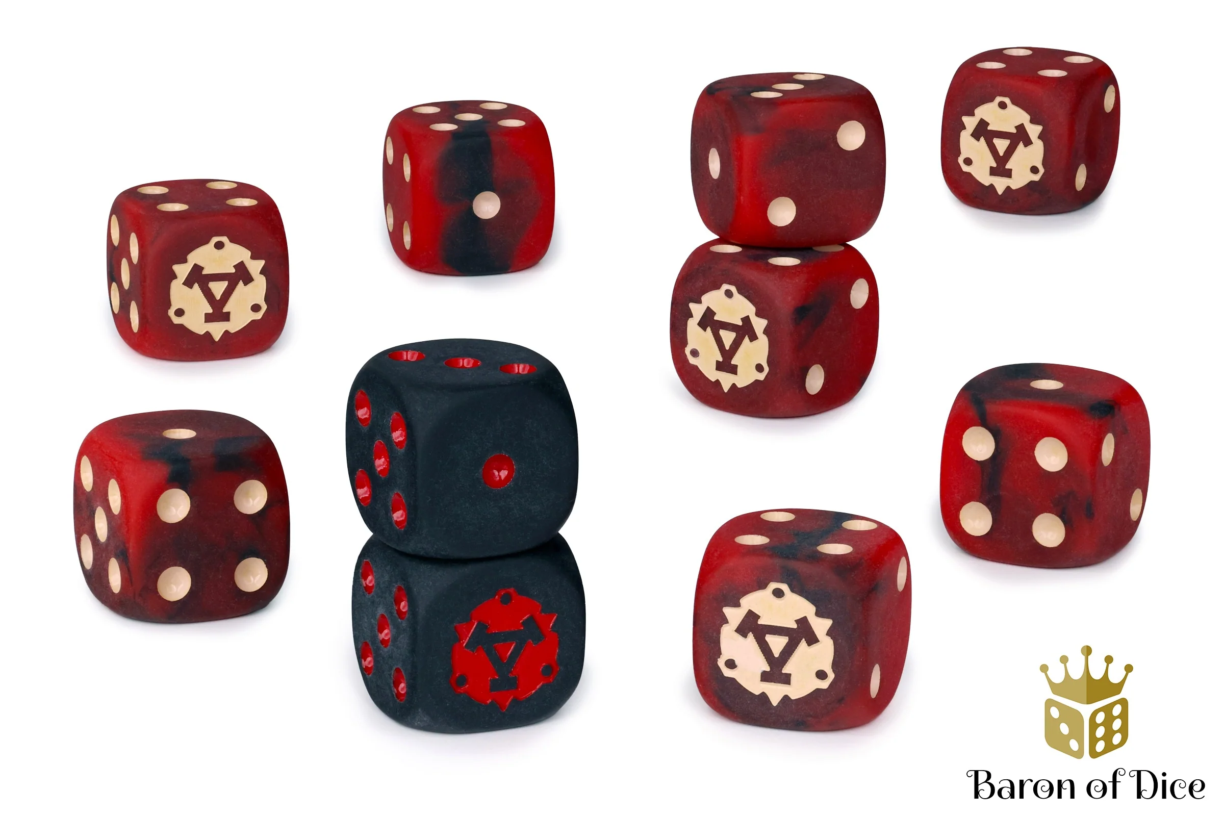 Warmachine: Khador, Winter Korps Official Dice Set - Image 3