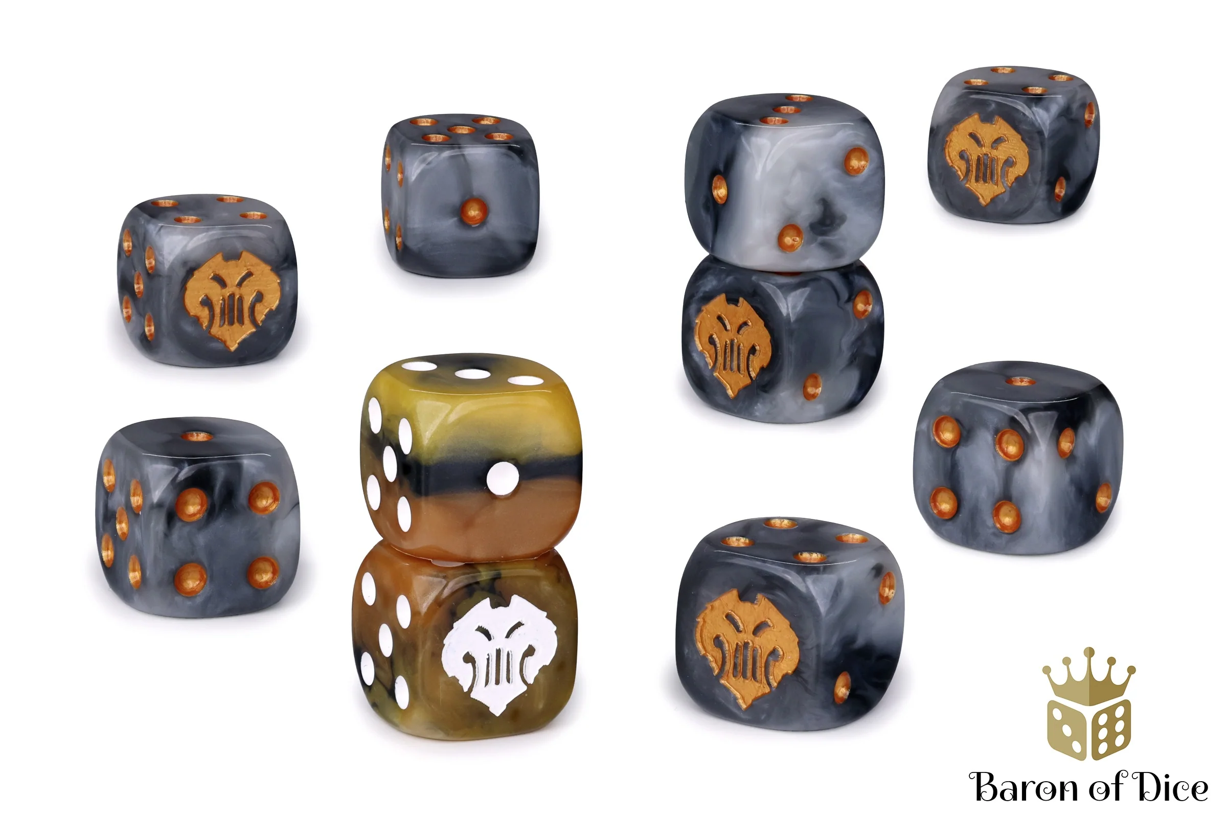 Warmachine: Orgoth, Sea Raiders Official Dice Set - Image 3
