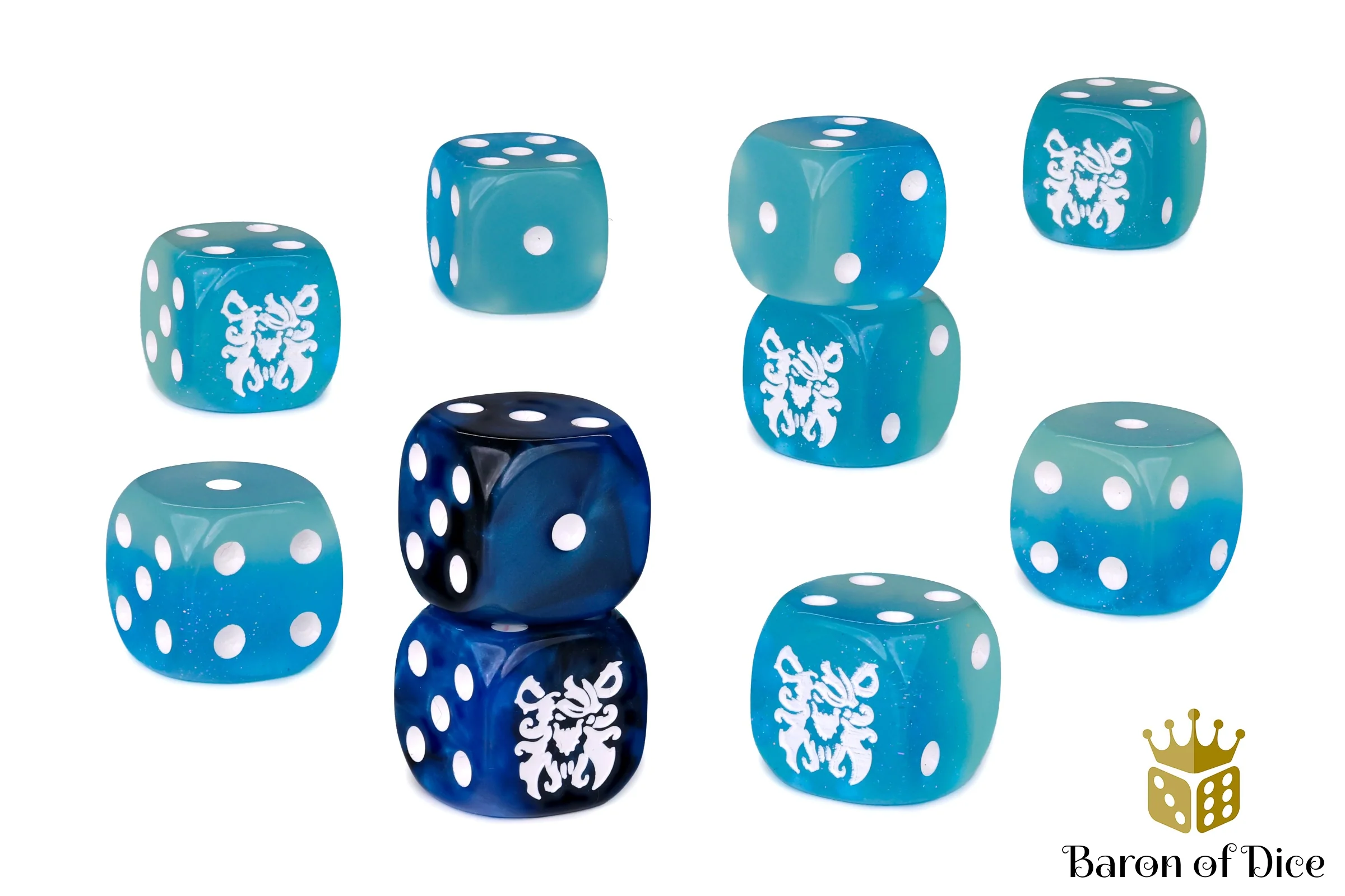Warmachine: Southern Kriels, Brineblood Marauders Official Dice Set - Image 3